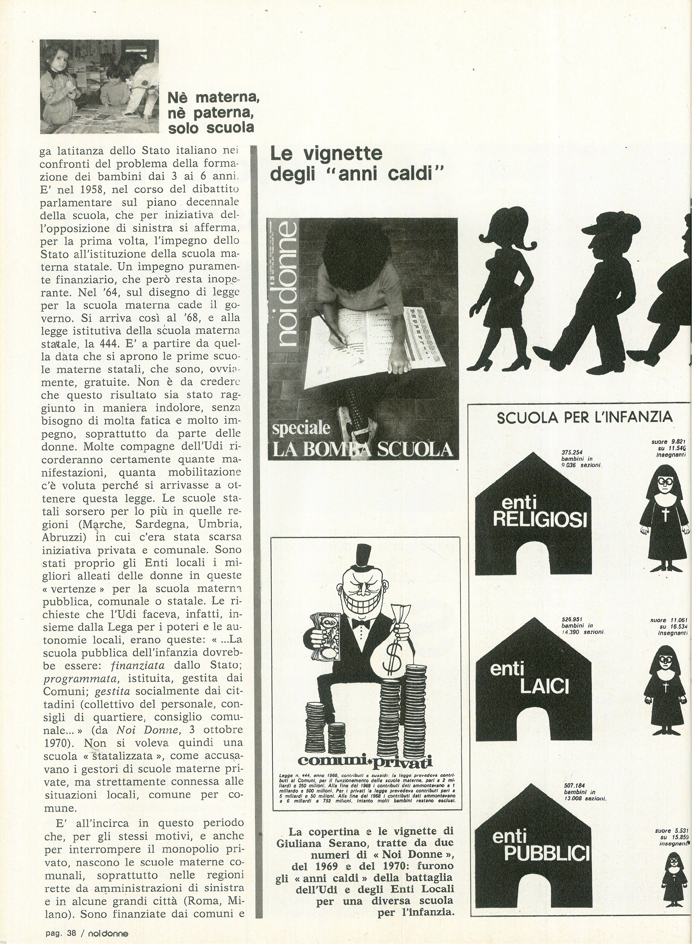 Foto: Né materna né paterna, solo scuola