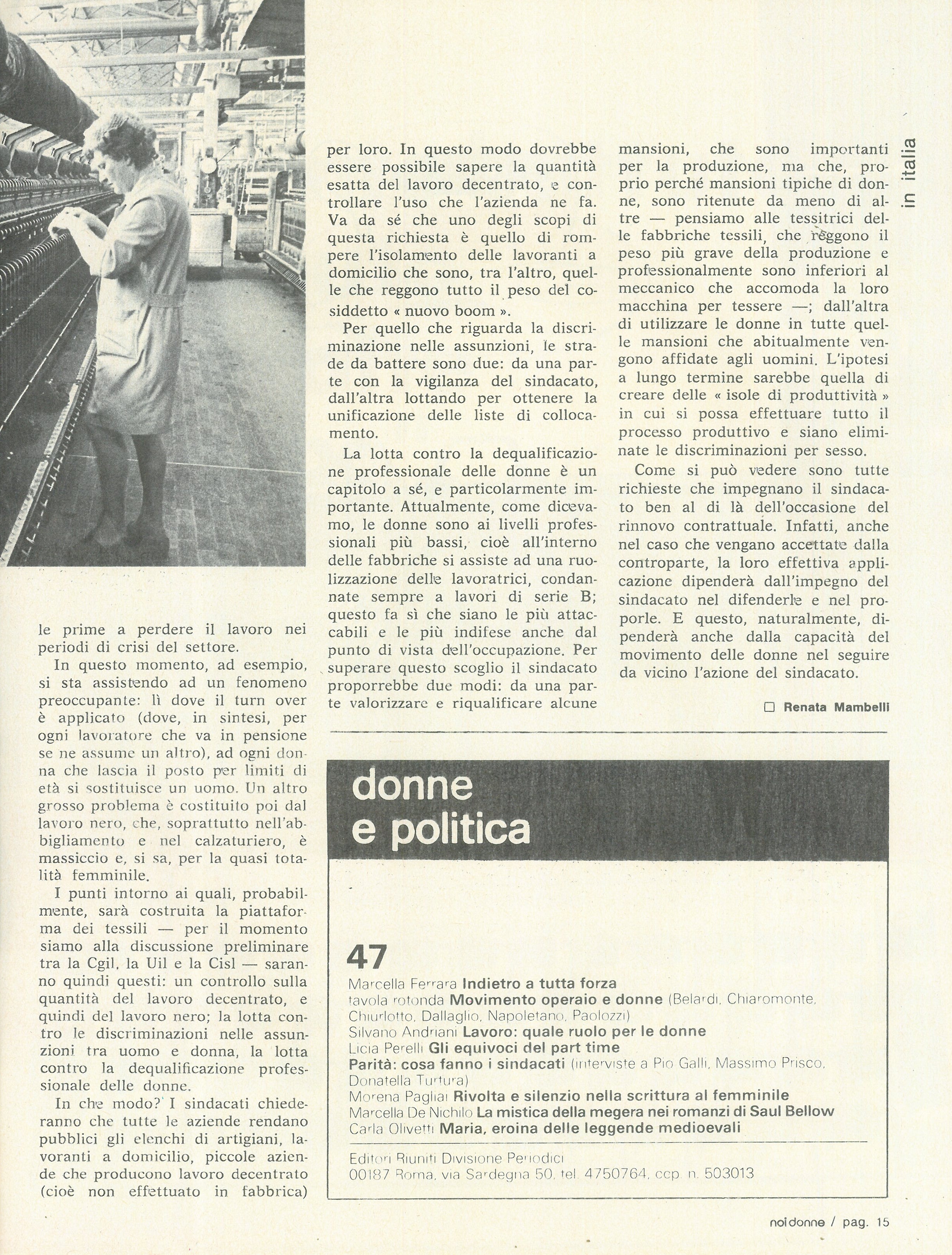 Foto: Duecento battute al minuto