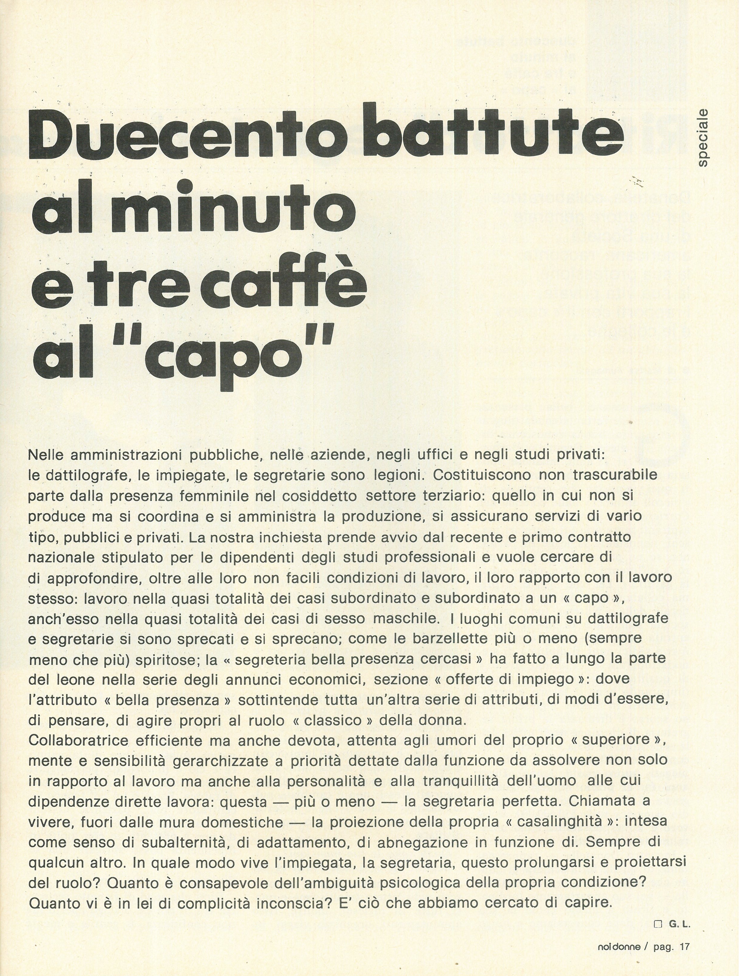 Foto: Duecento battute al minuto