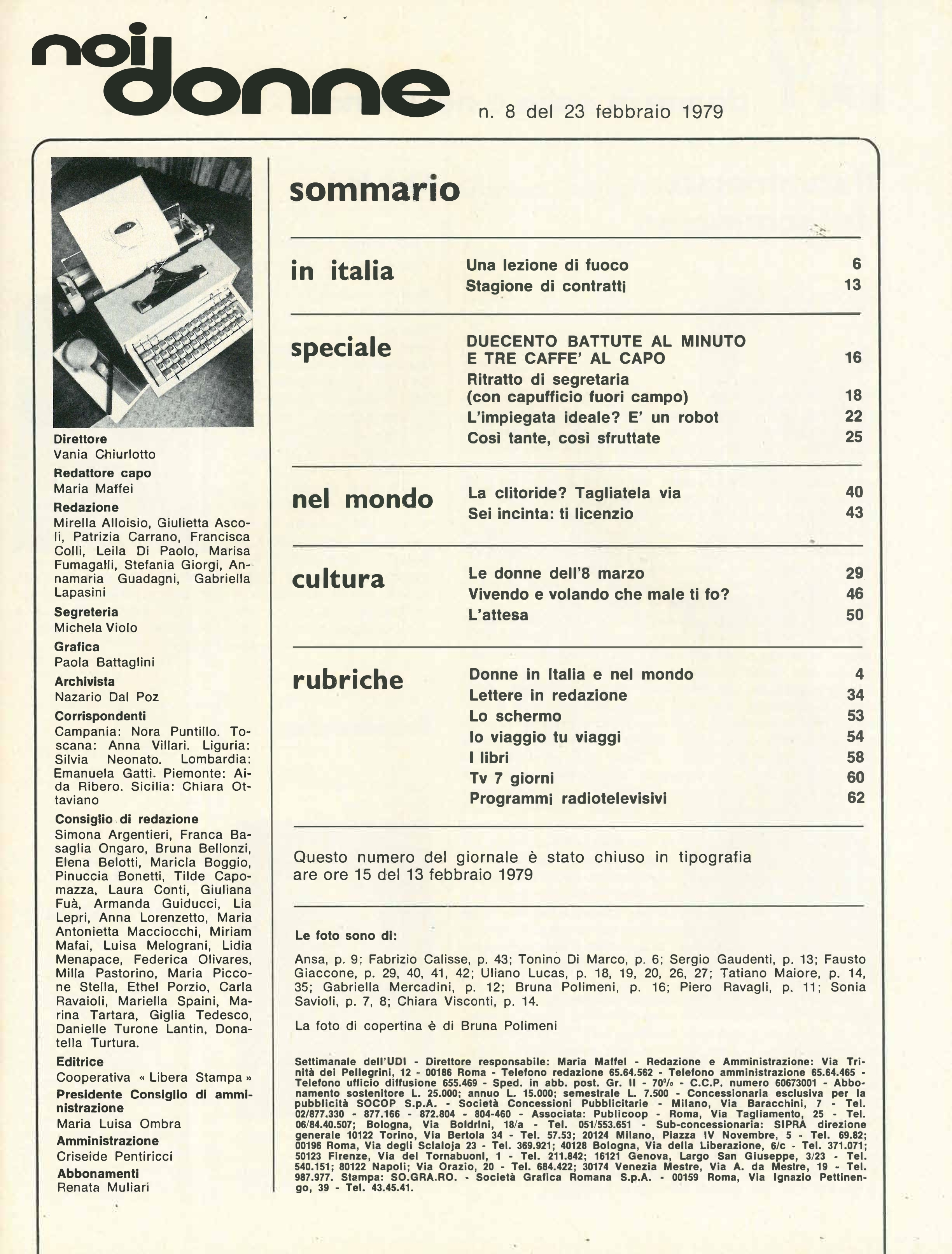 Foto: Duecento battute al minuto