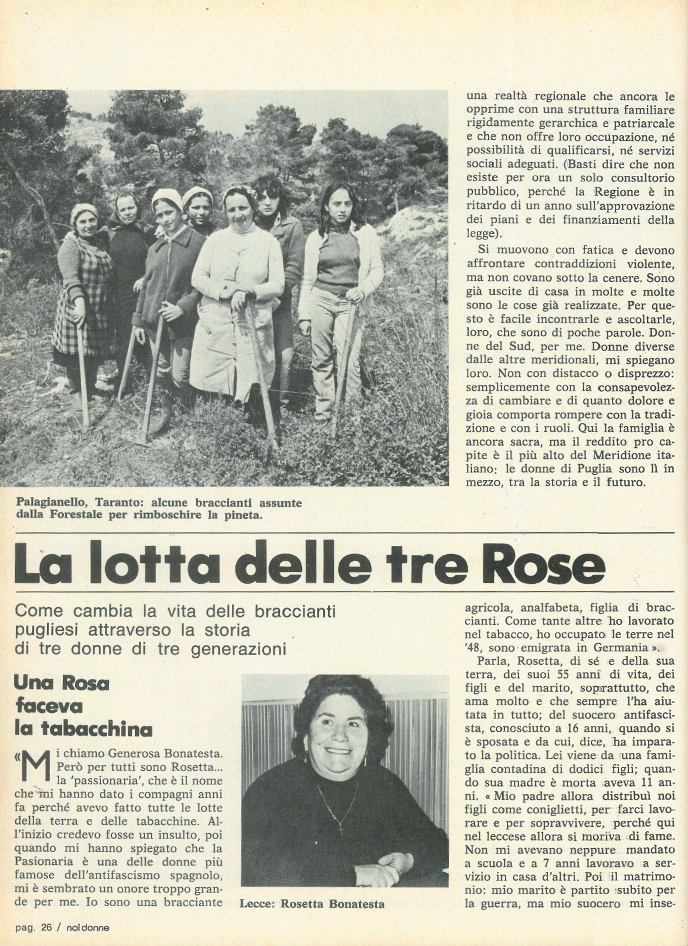 Foto: Puglia: con il cuore e con le braccia
