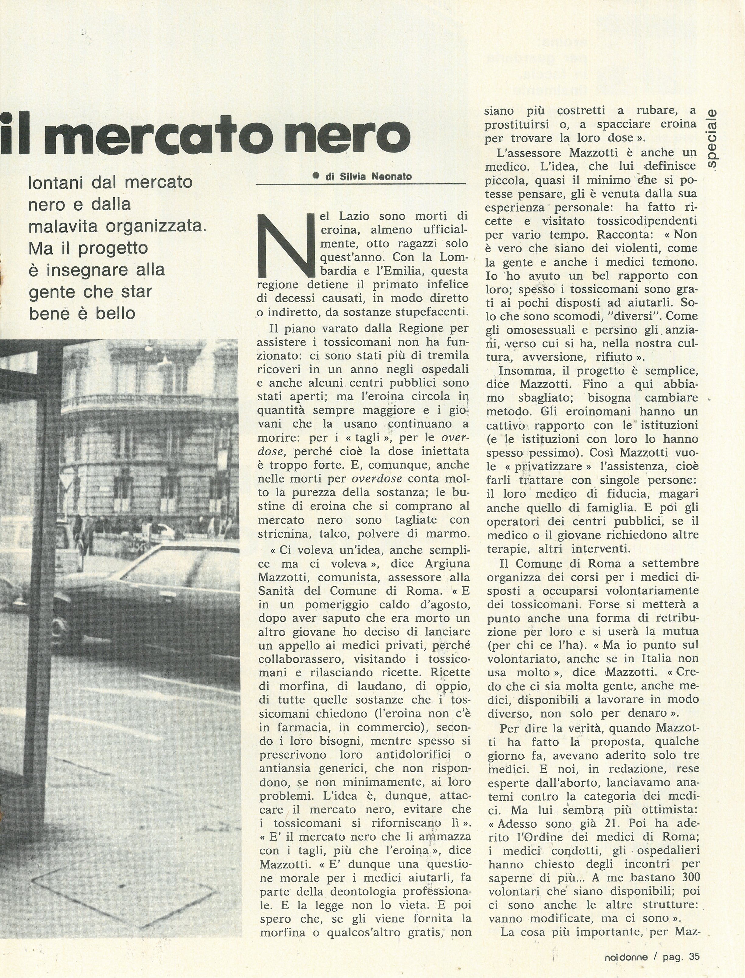 Foto: Eroina: per guardarla in faccia