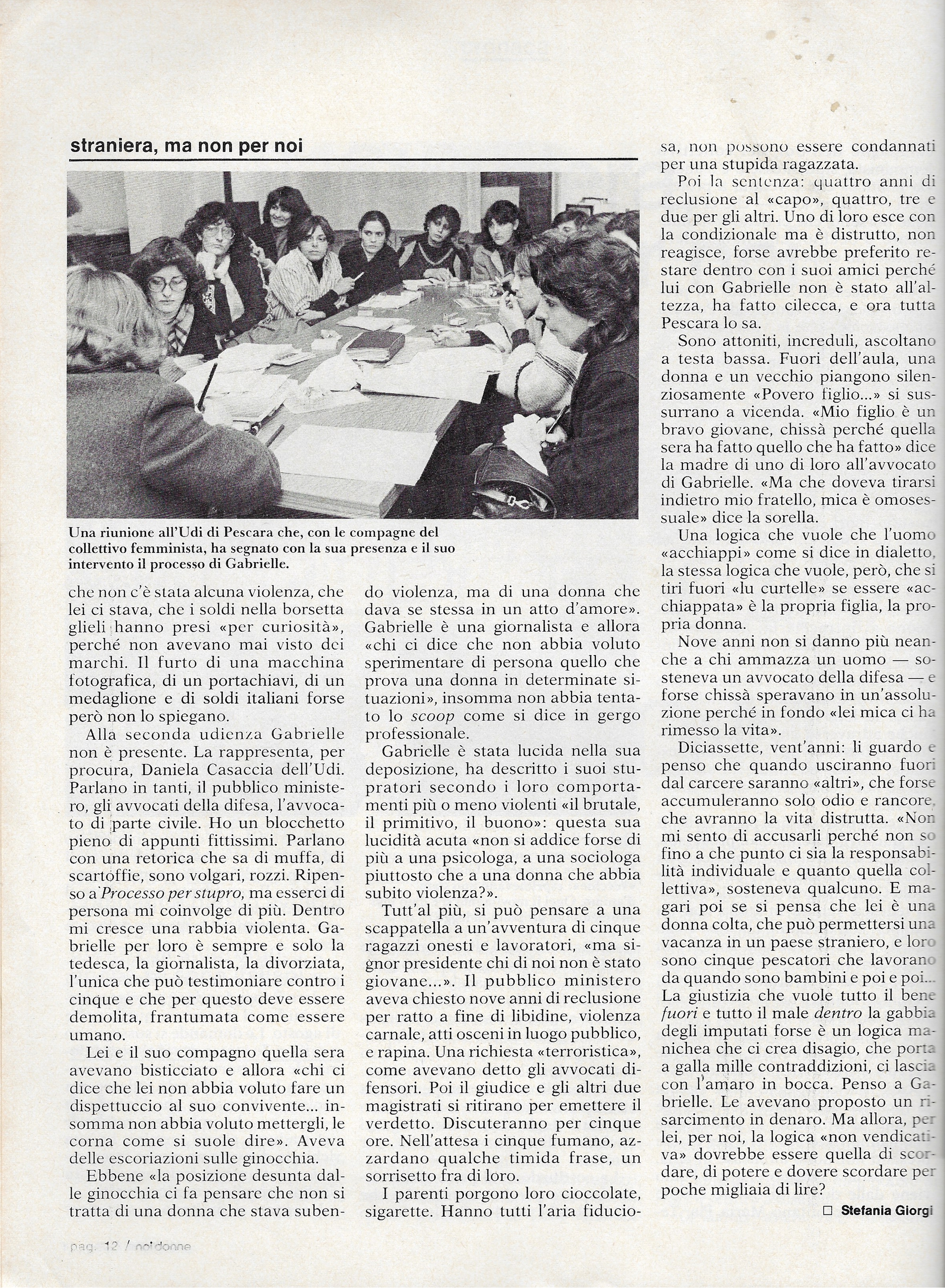 Foto: (nr 1-2) ma è di sinistra il movimento delle donne?