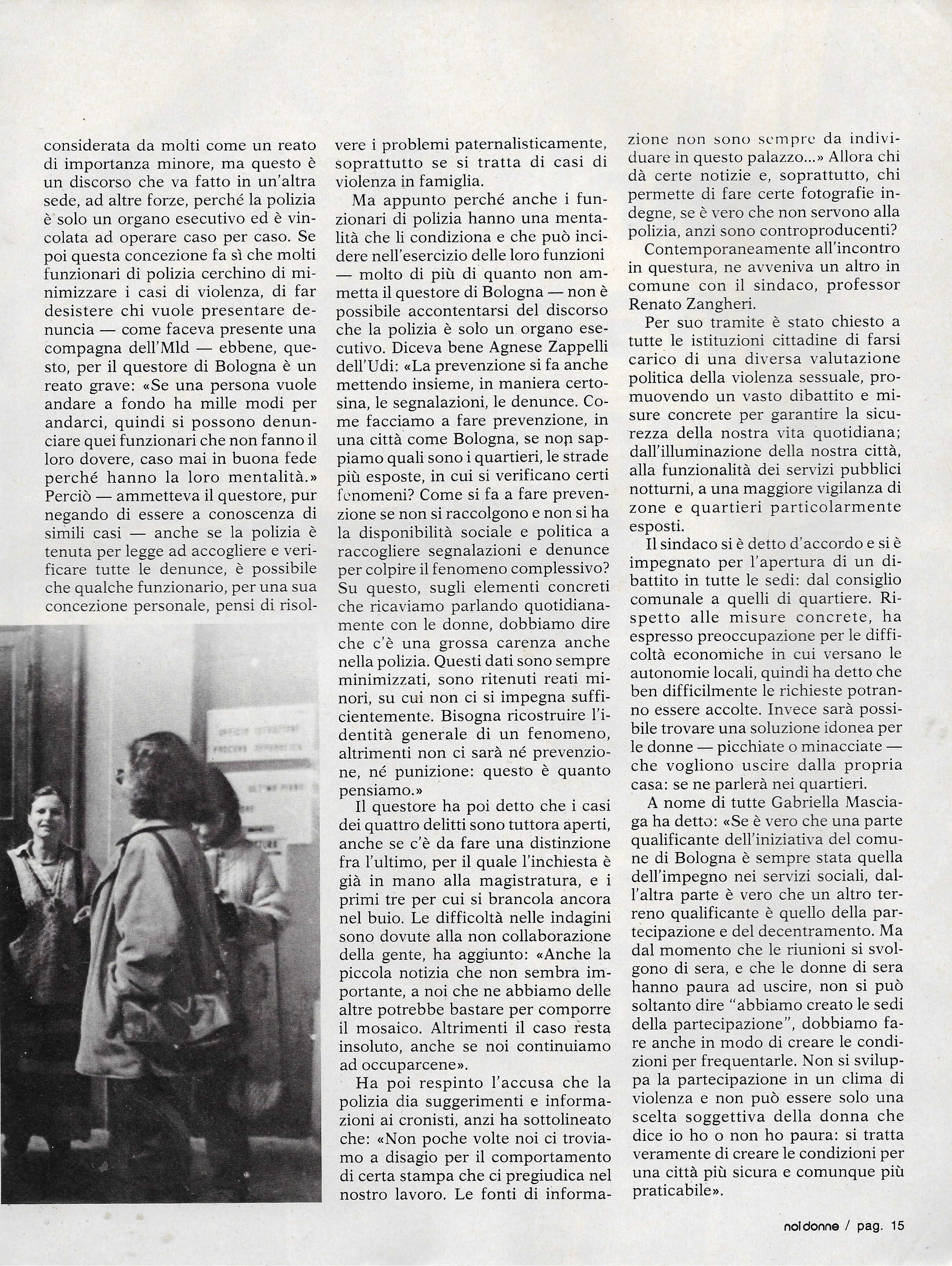 Foto: (nr 1-2) ma è di sinistra il movimento delle donne?