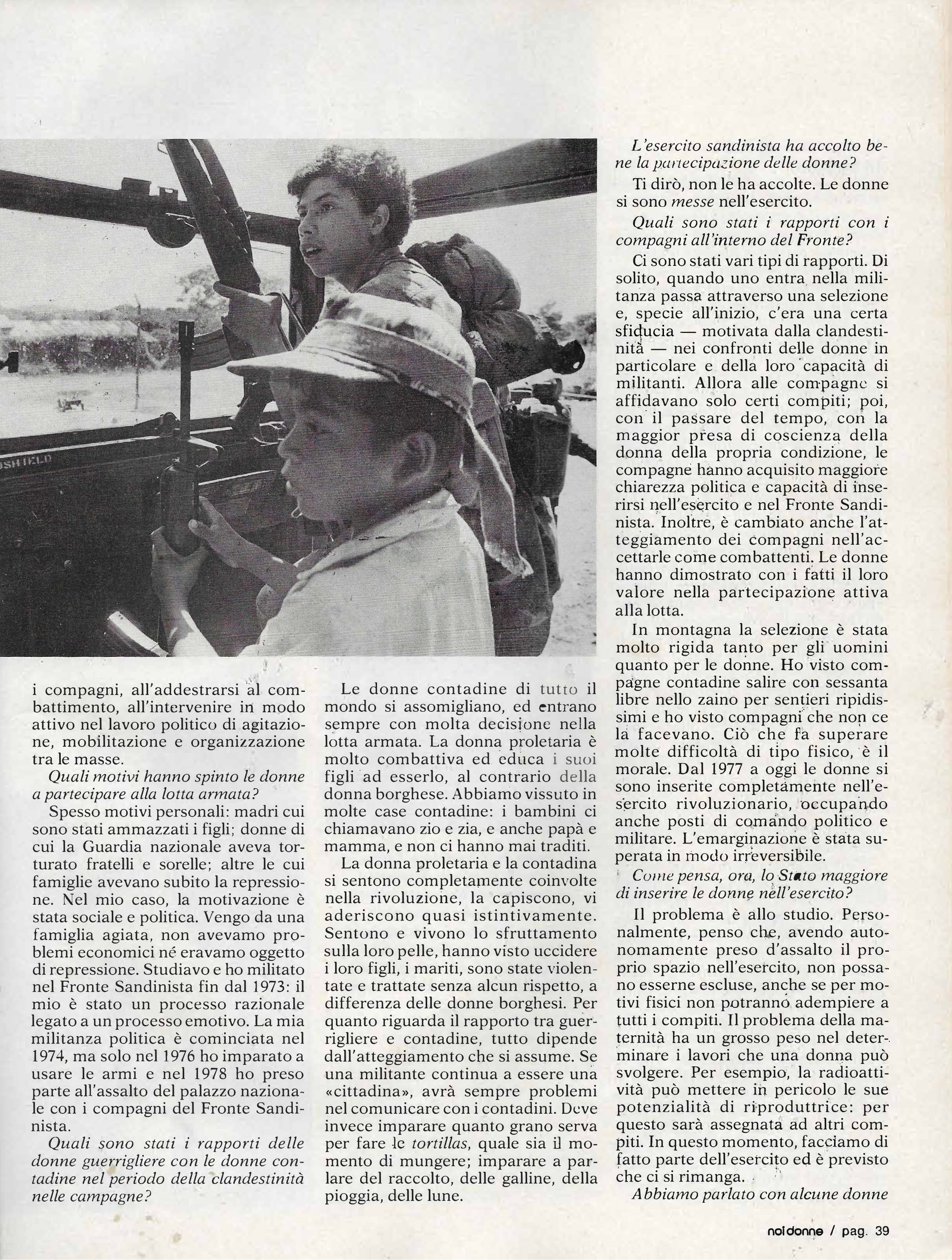Foto: (nr 1-2) ma è di sinistra il movimento delle donne?