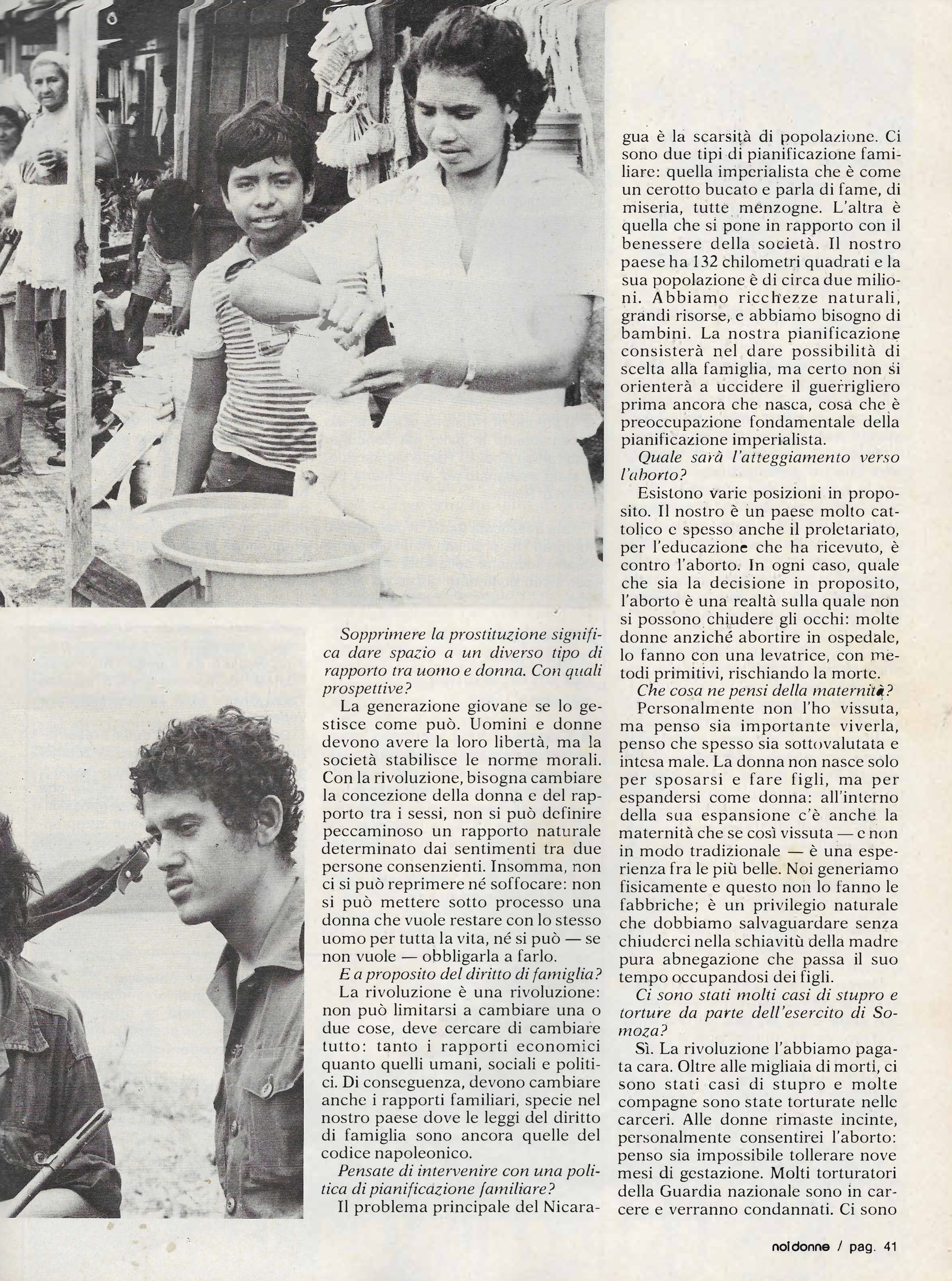 Foto: (nr 1-2) ma è di sinistra il movimento delle donne?