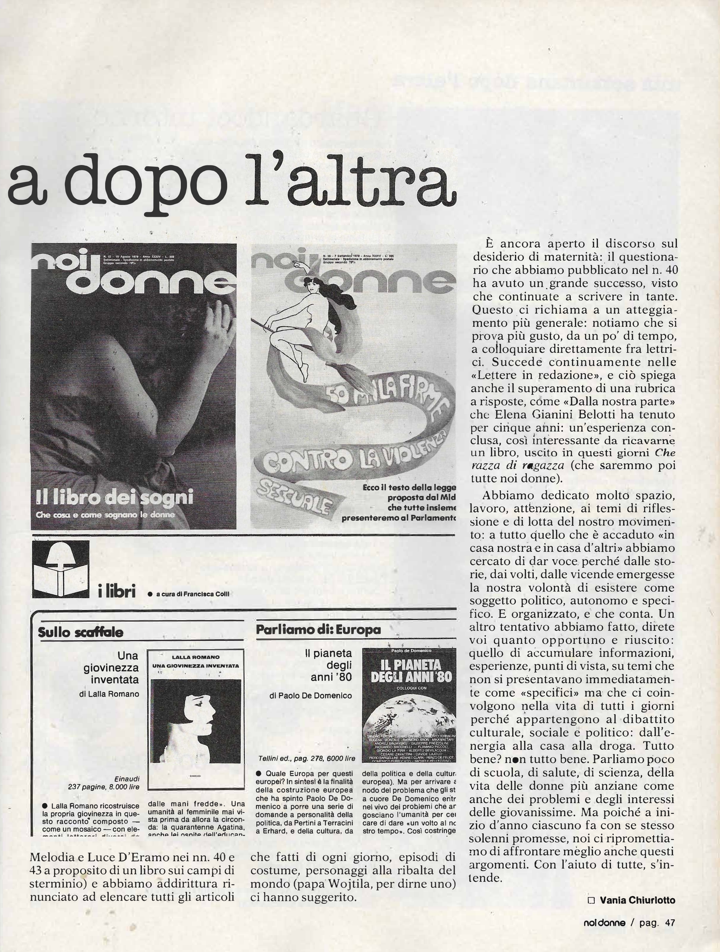 Foto: (nr 1-2) ma è di sinistra il movimento delle donne?