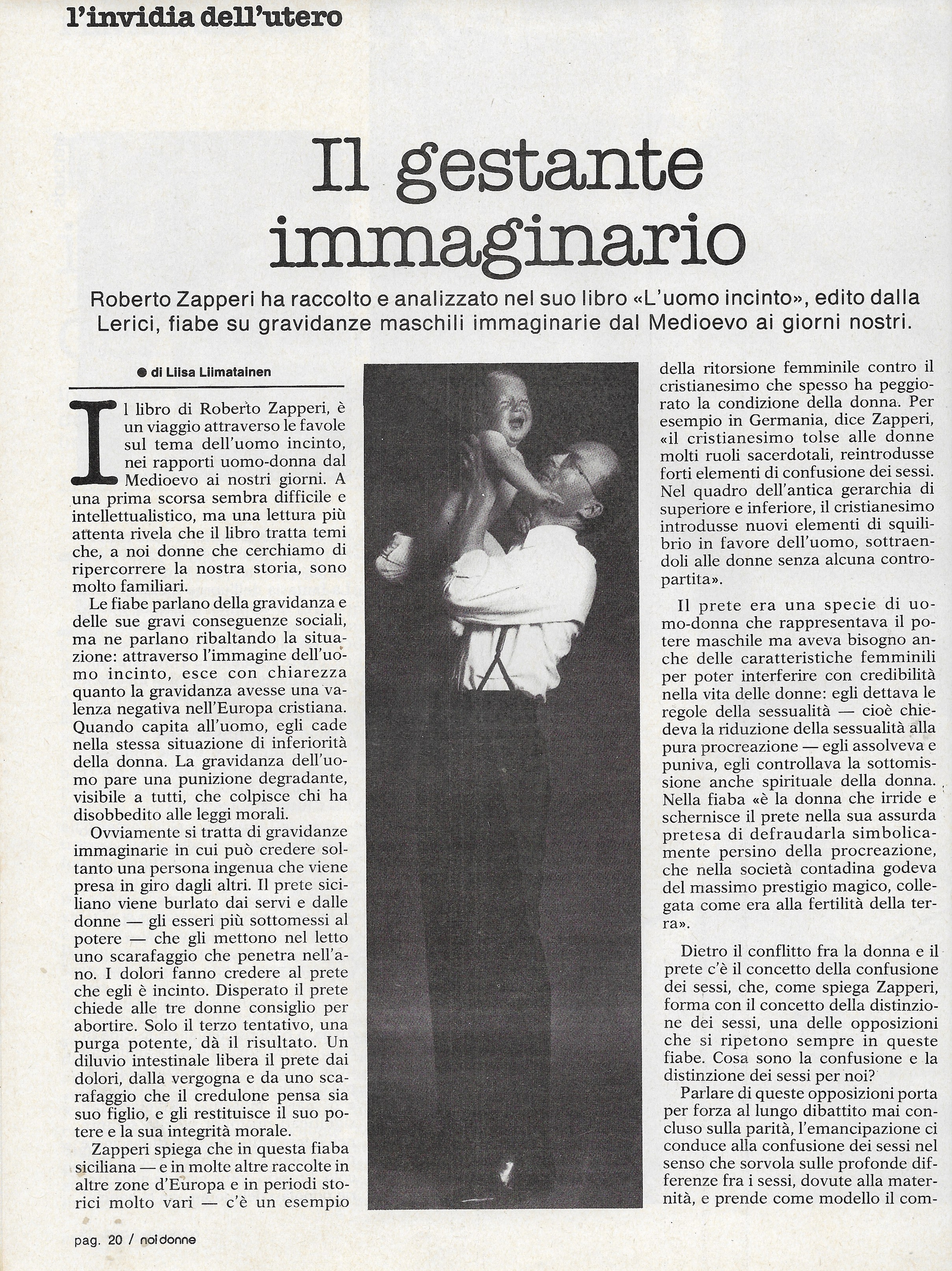 Foto: L'invidia dell'utero