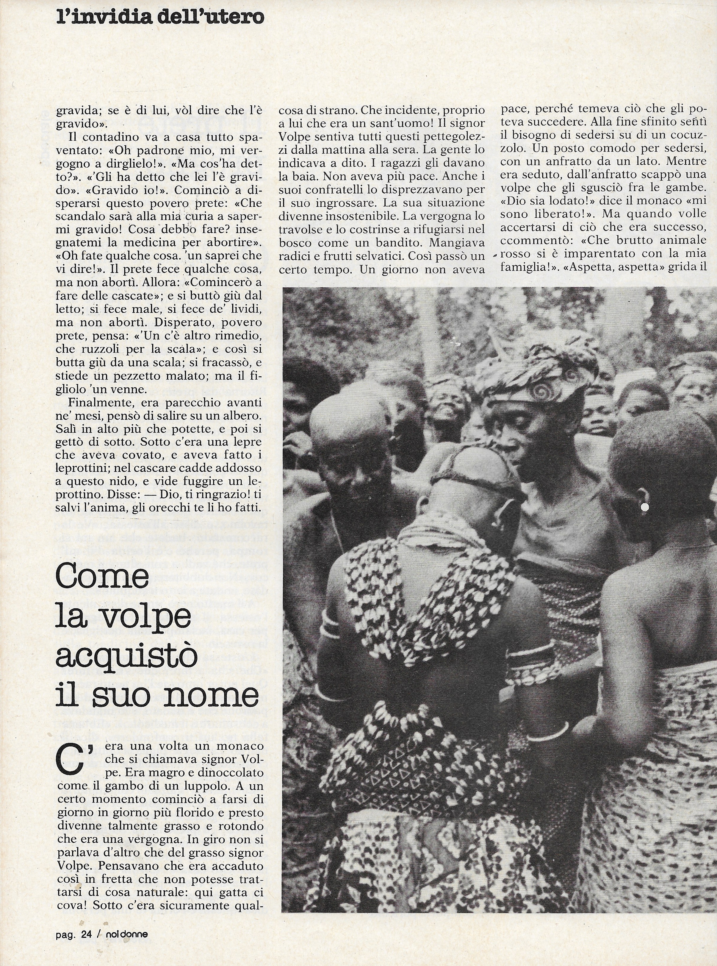 Foto: L'invidia dell'utero