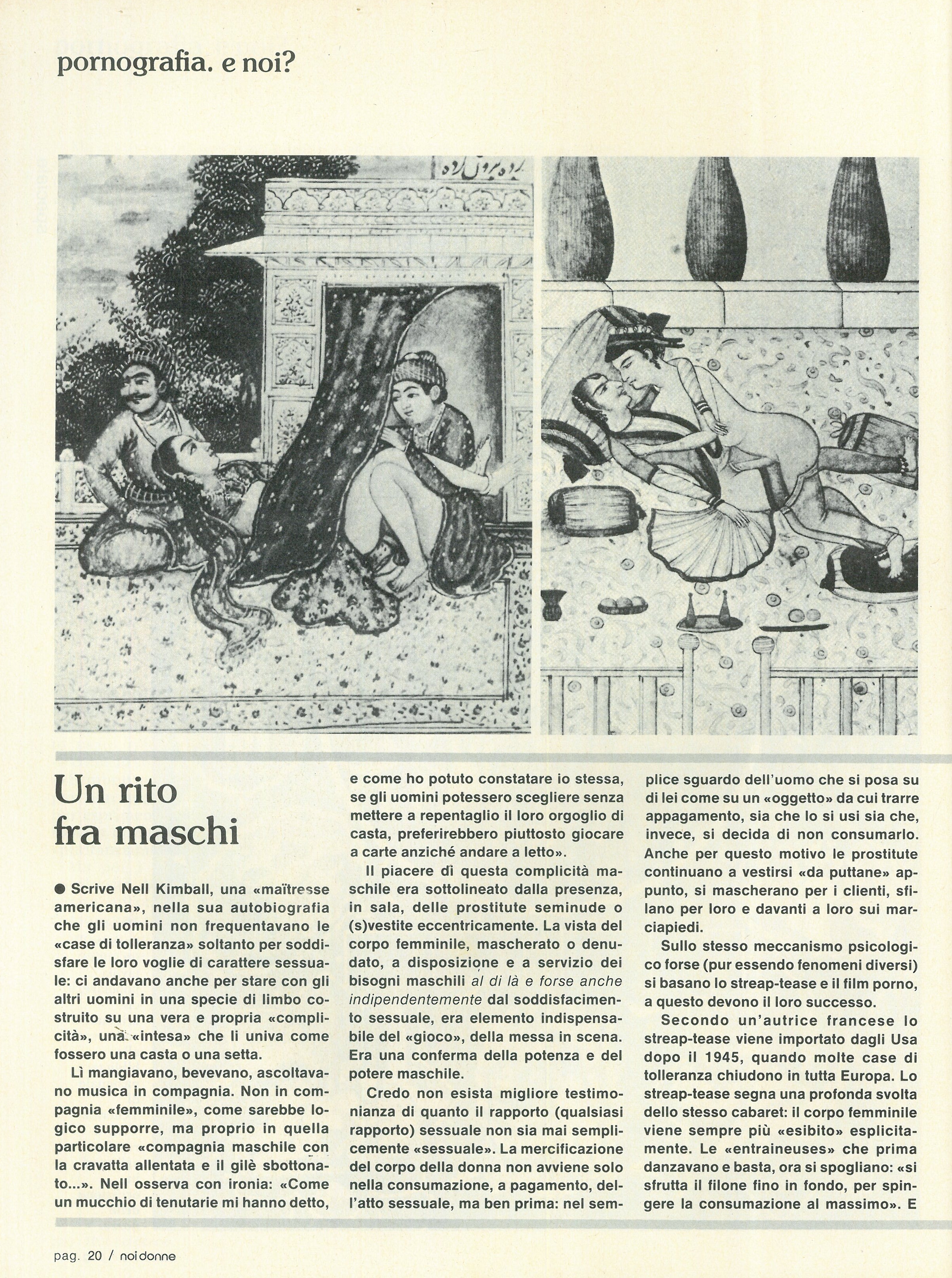 Foto: Pornografia e noi?