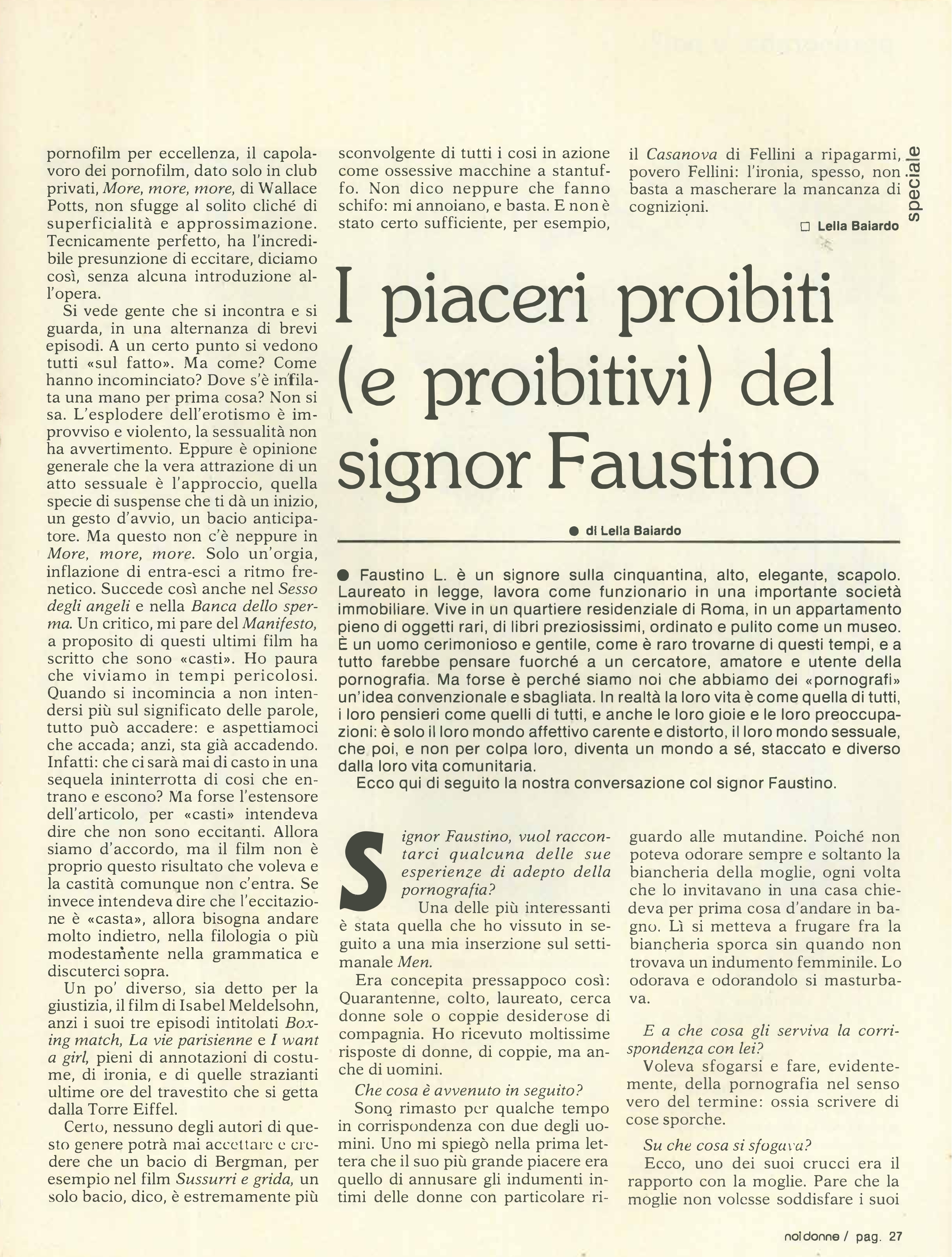 Foto: Pornografia e noi?