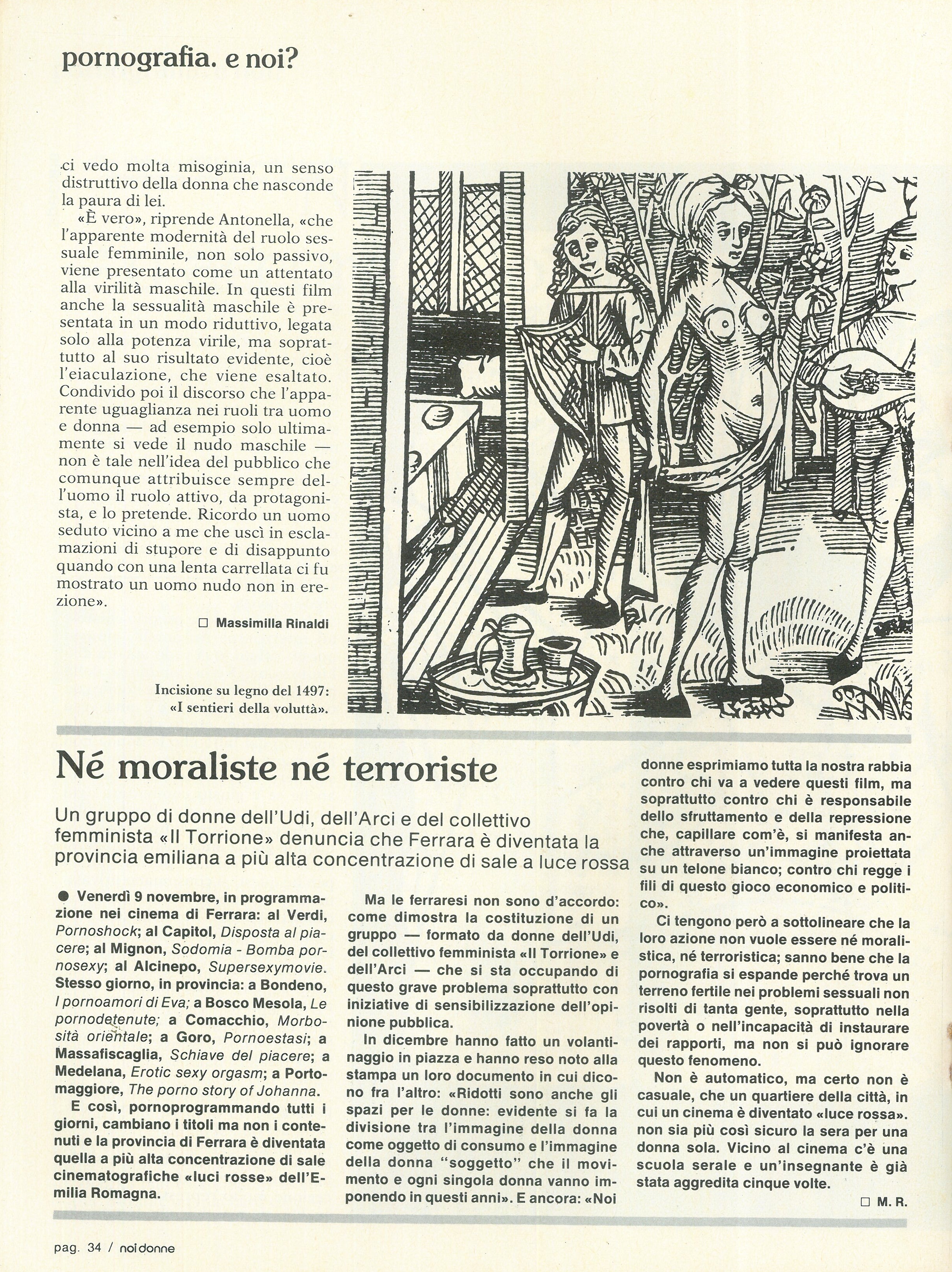 Foto: Pornografia e noi?