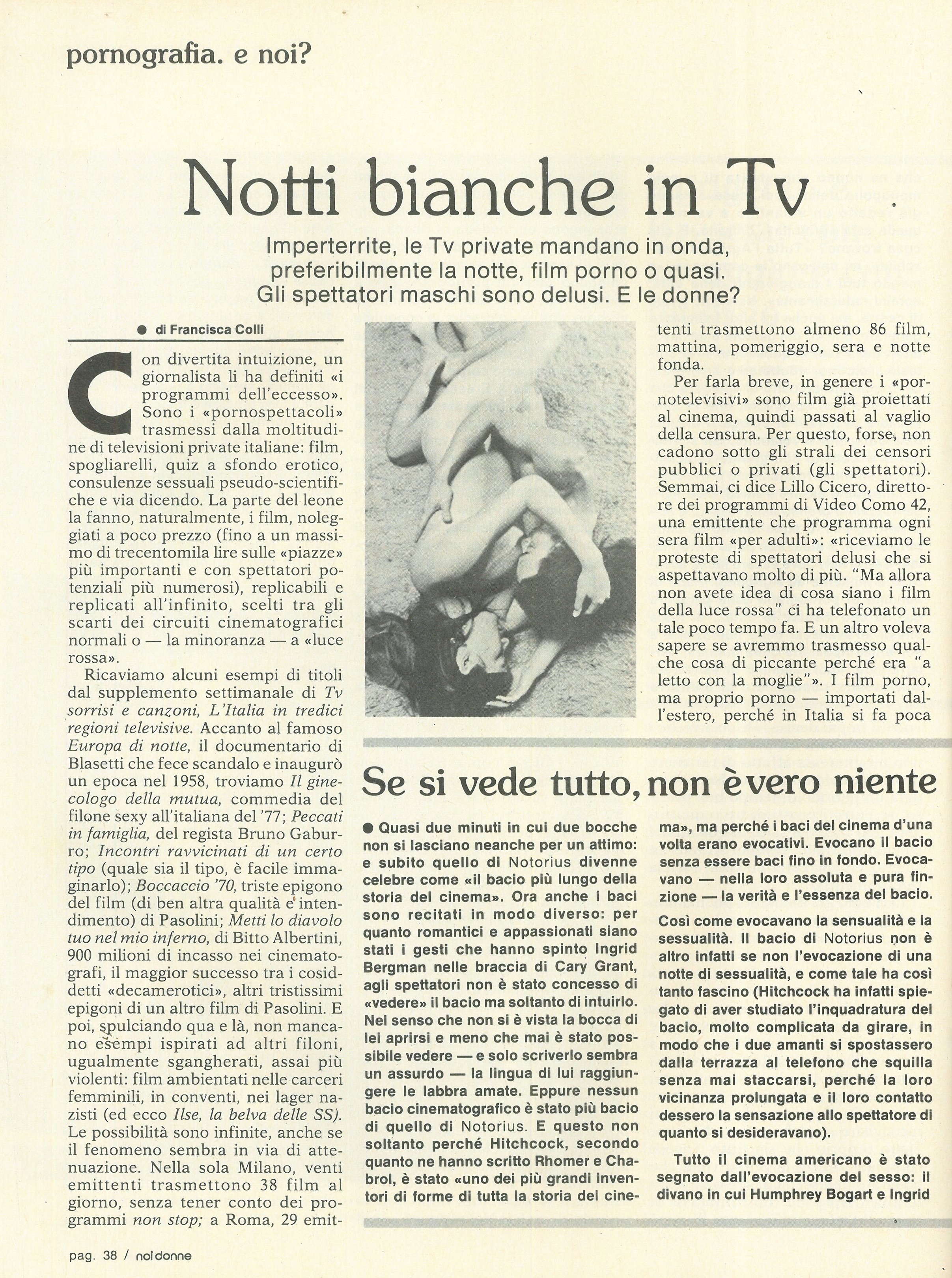 Foto: Pornografia e noi?