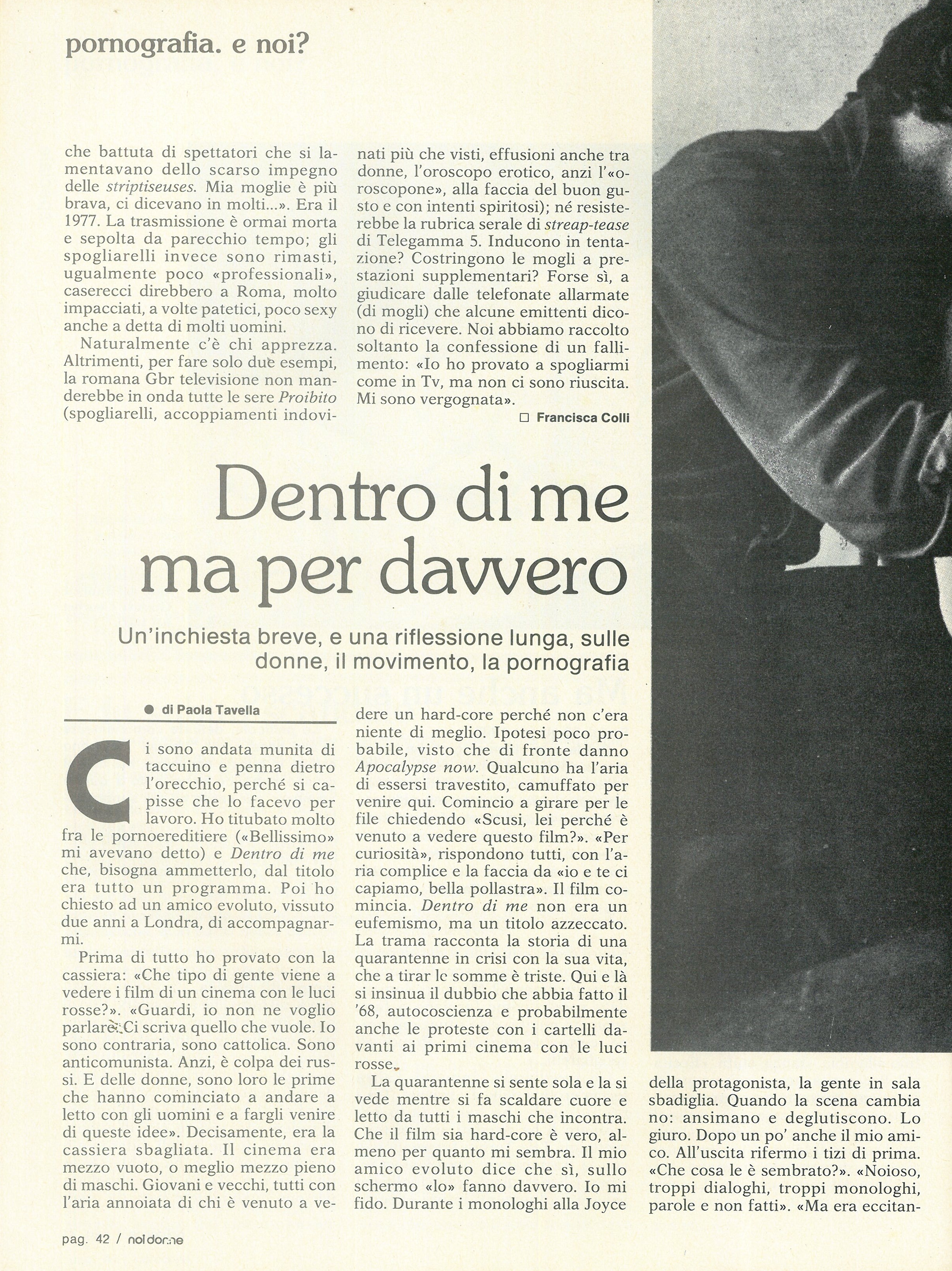 Foto: Pornografia e noi?