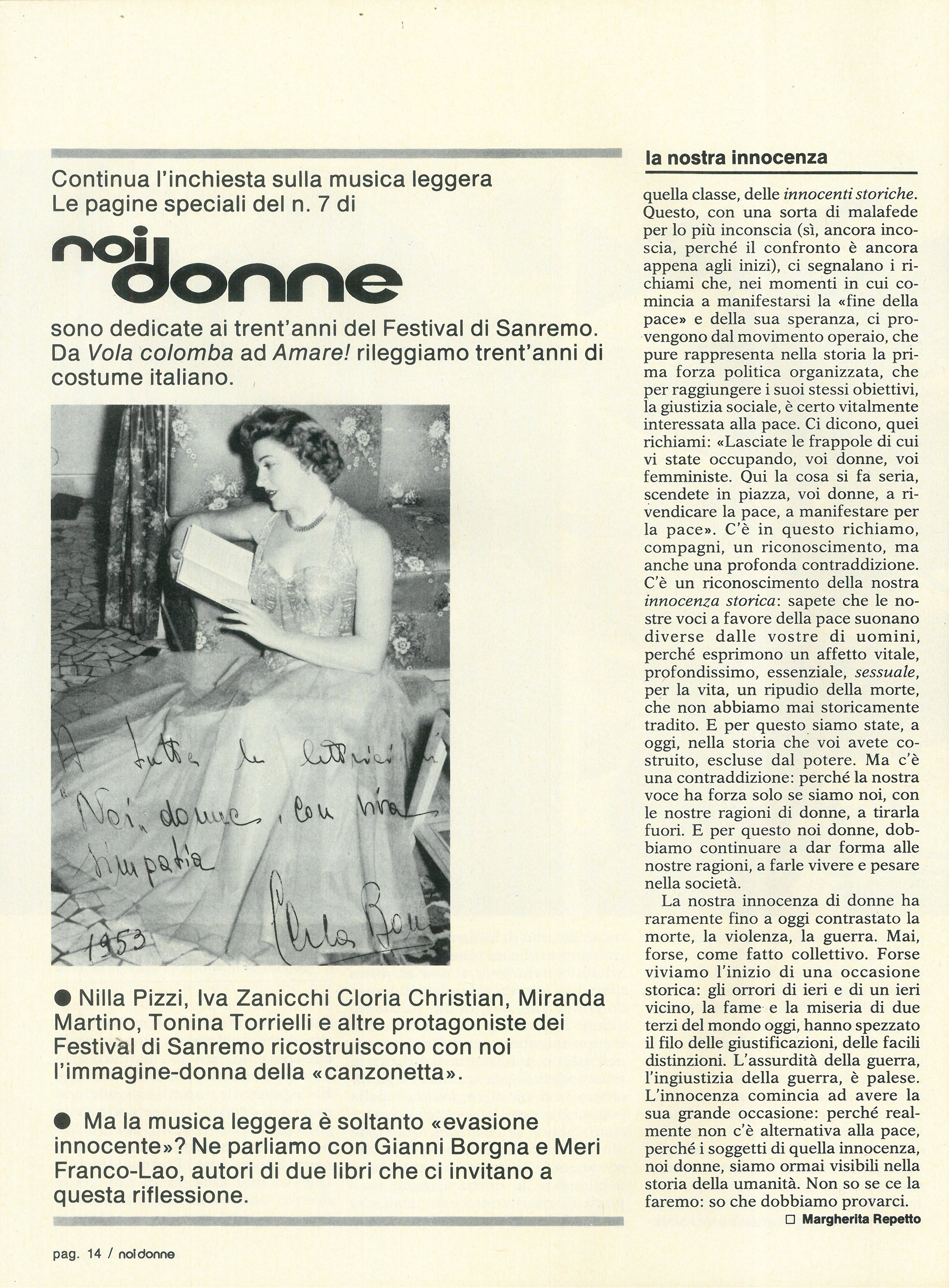 Foto: Vivere donna vivere città