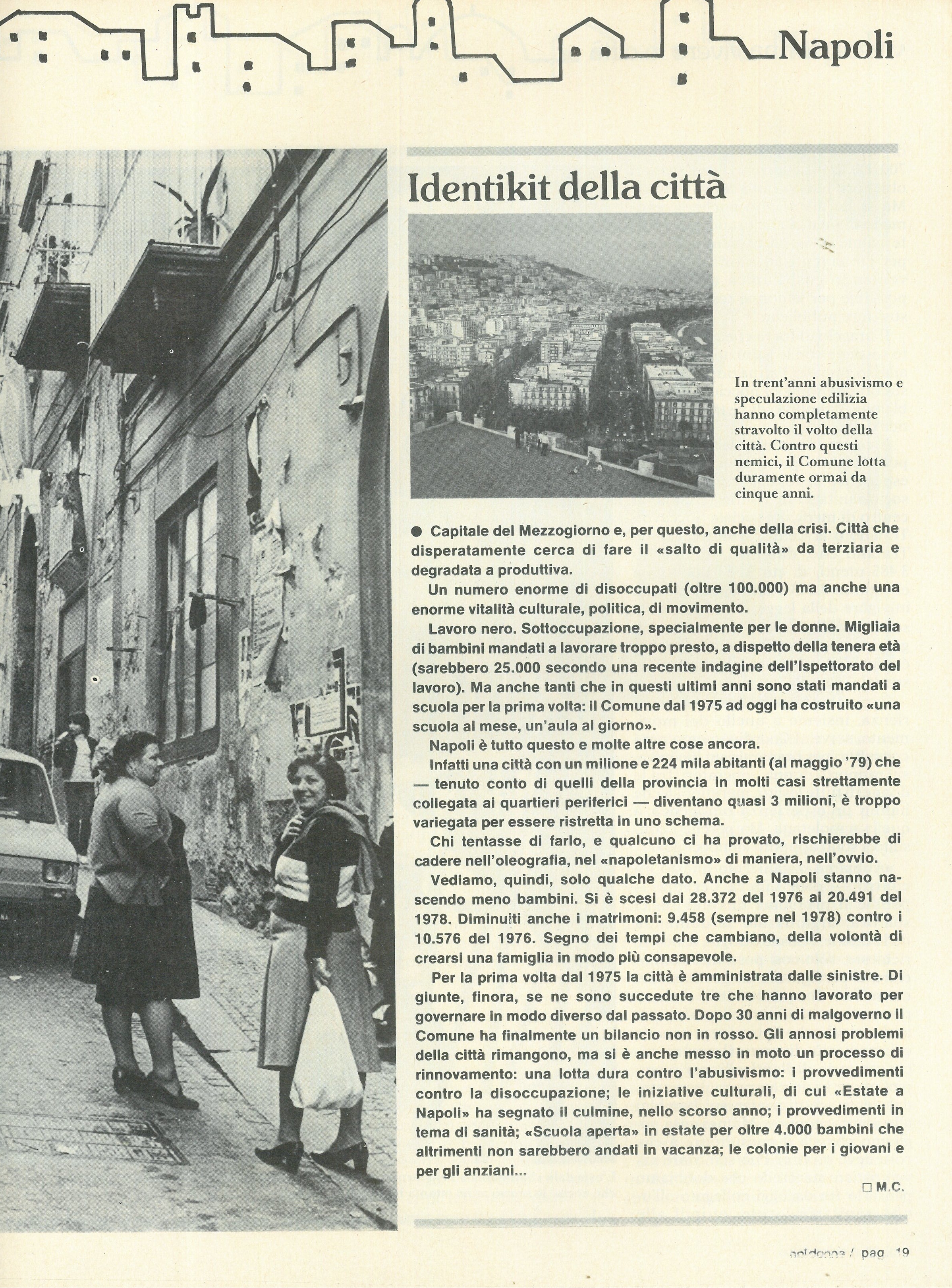 Foto: Vivere donna vivere città