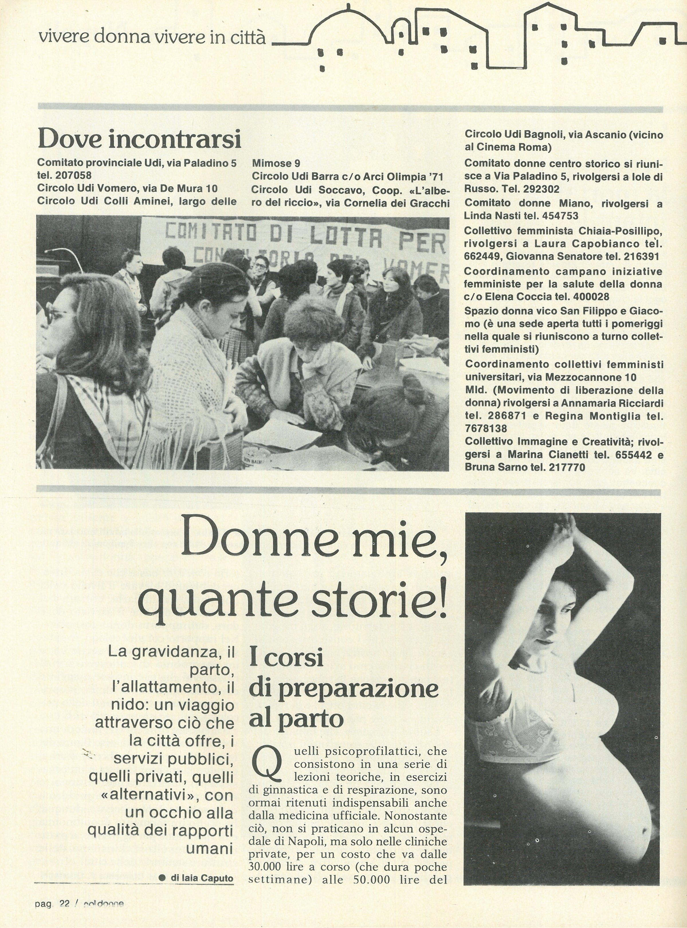 Foto: Vivere donna vivere città