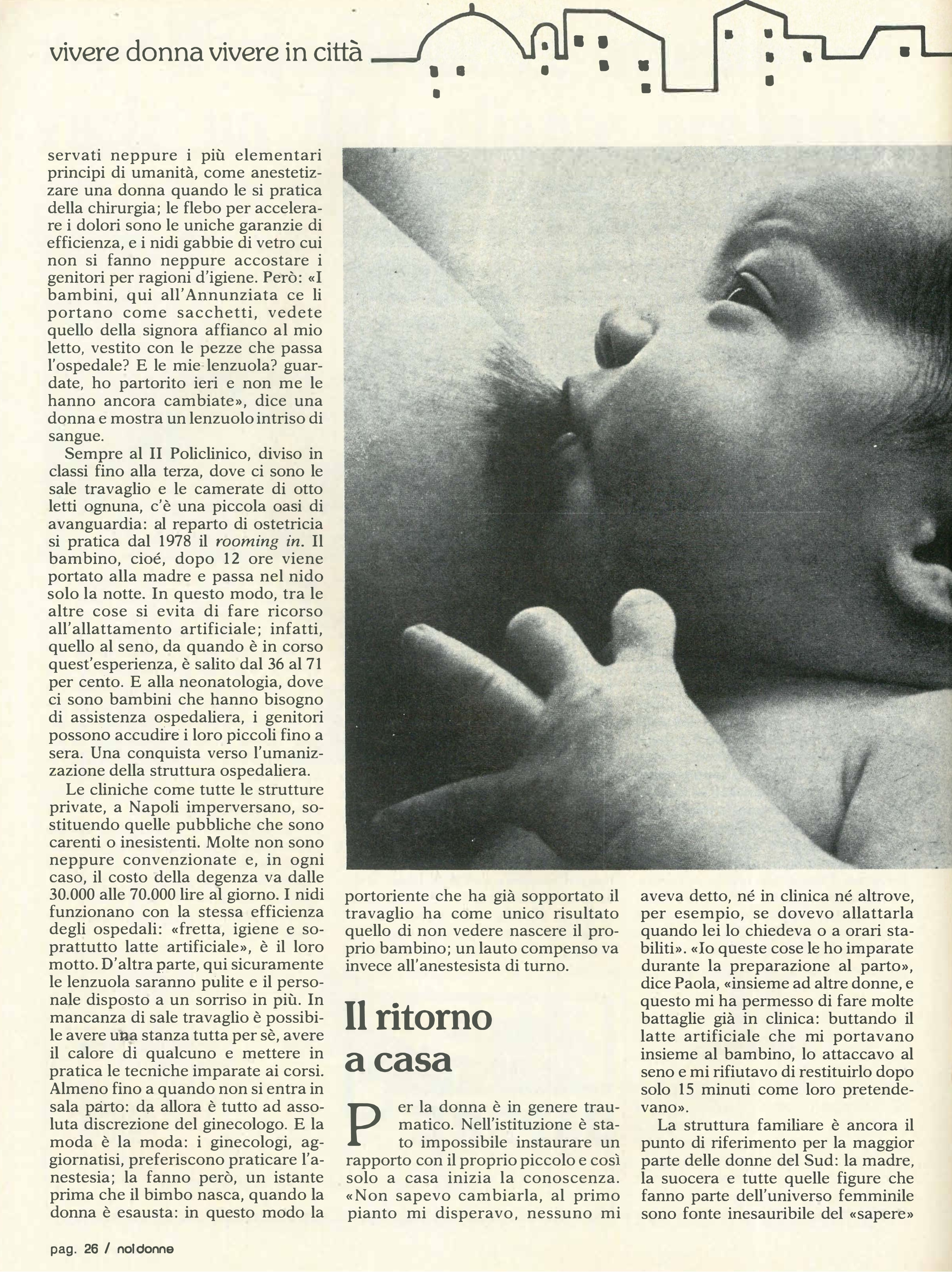 Foto: Vivere donna vivere città
