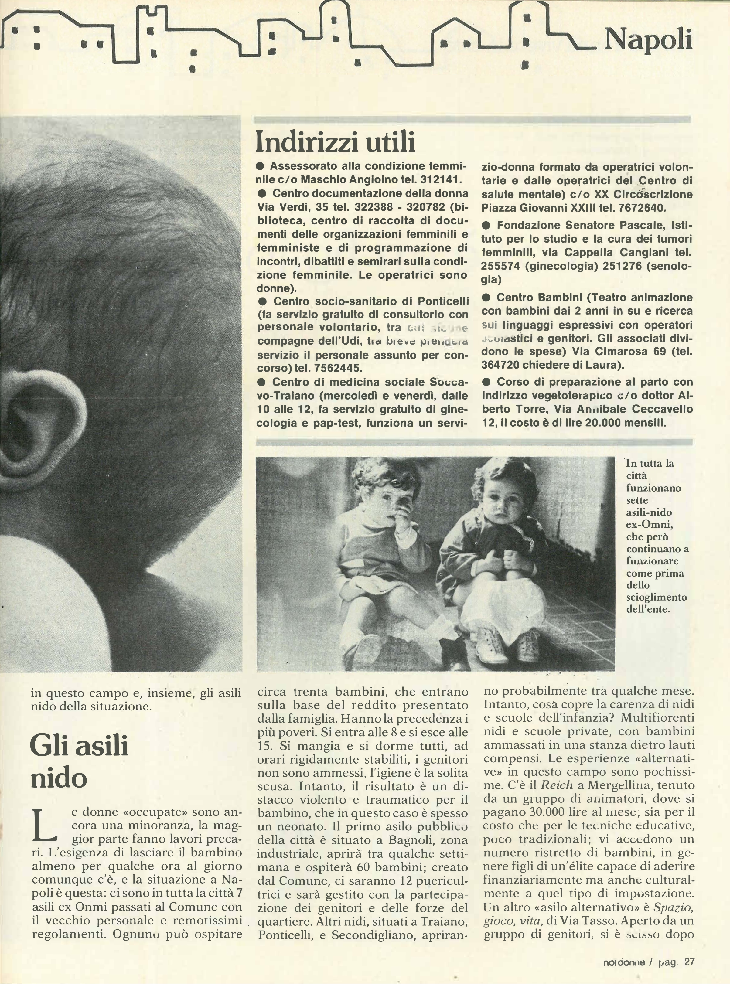Foto: Vivere donna vivere città