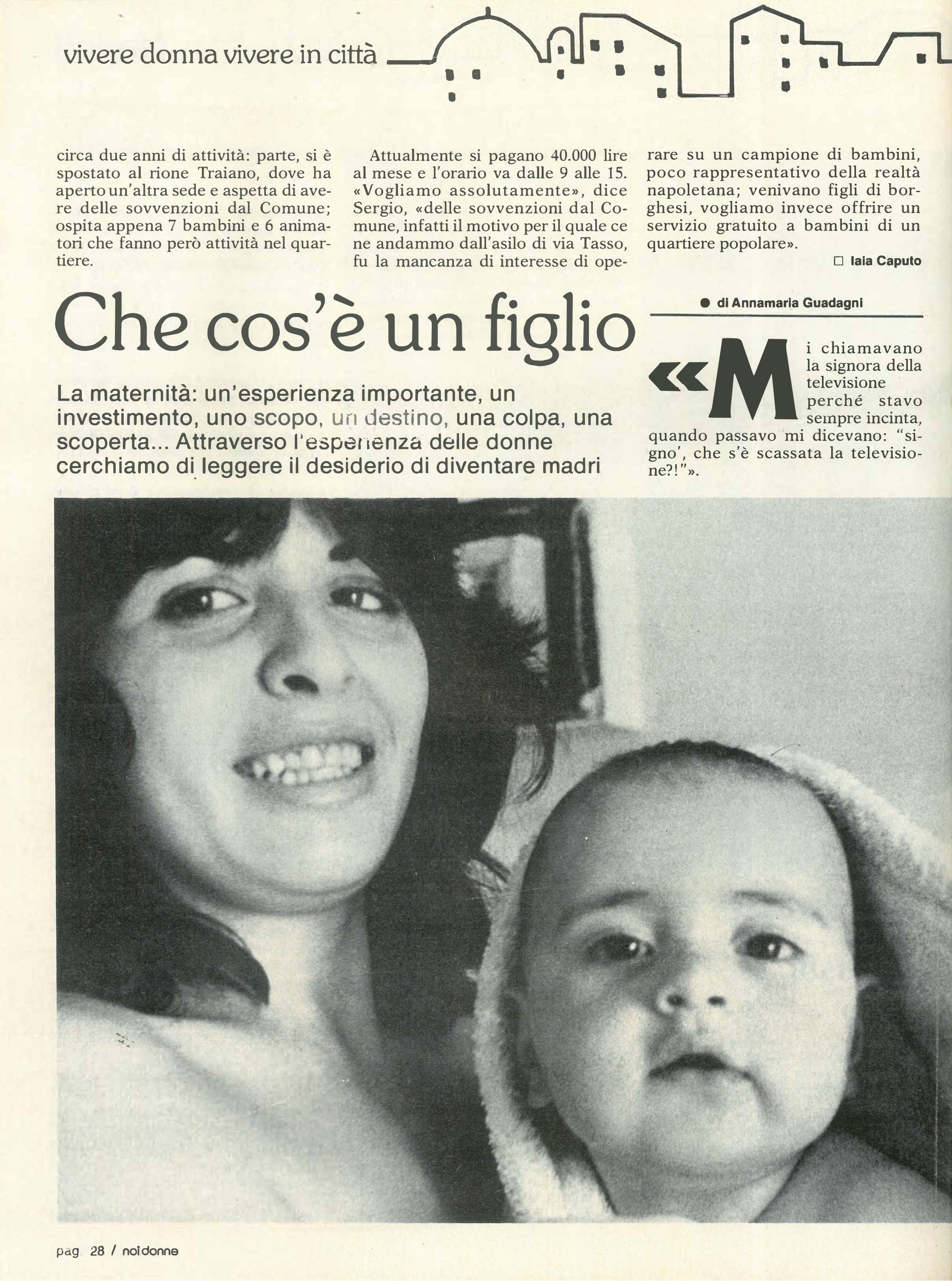 Foto: Vivere donna vivere città