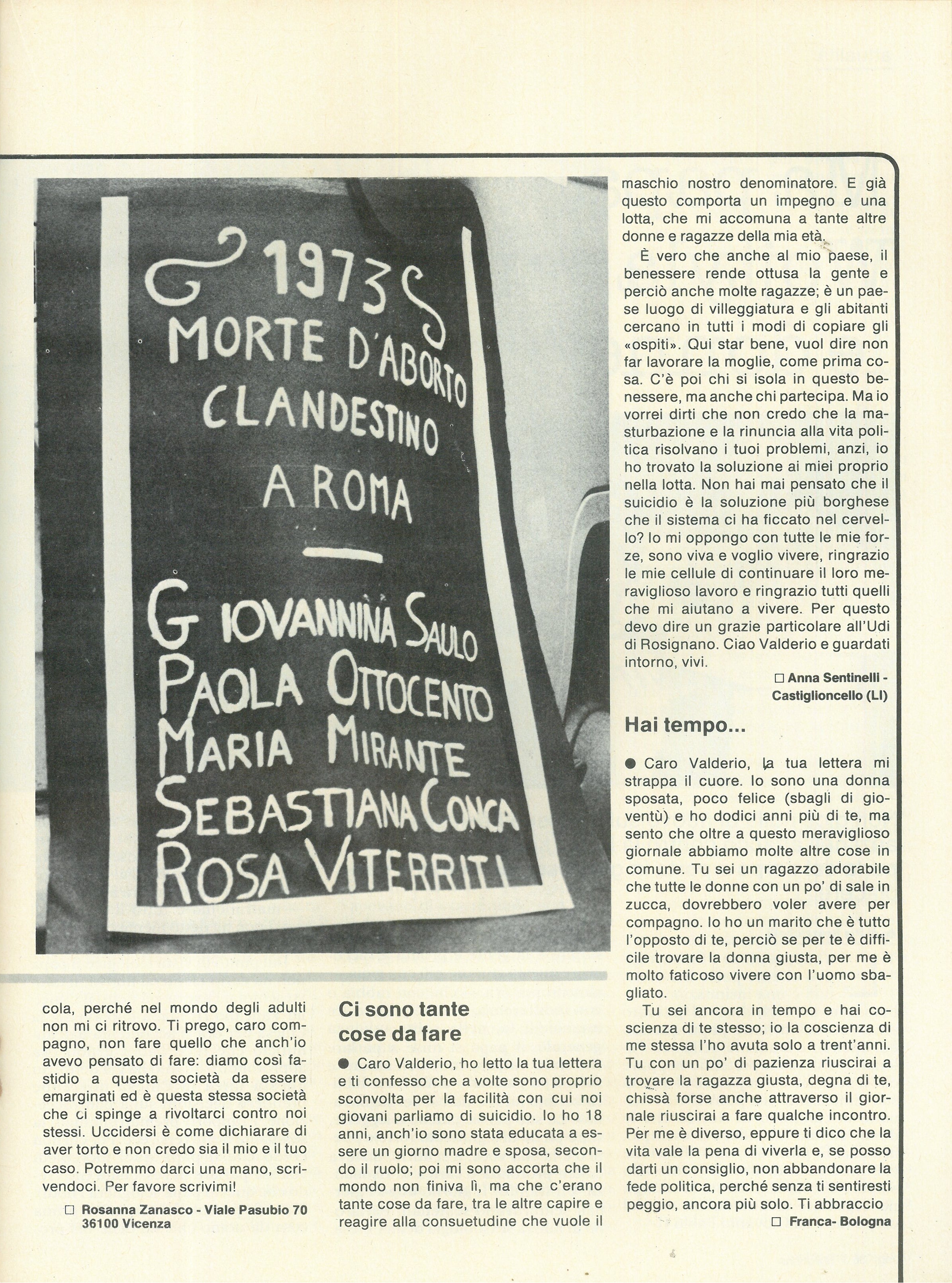 Foto: Vivere donna vivere città