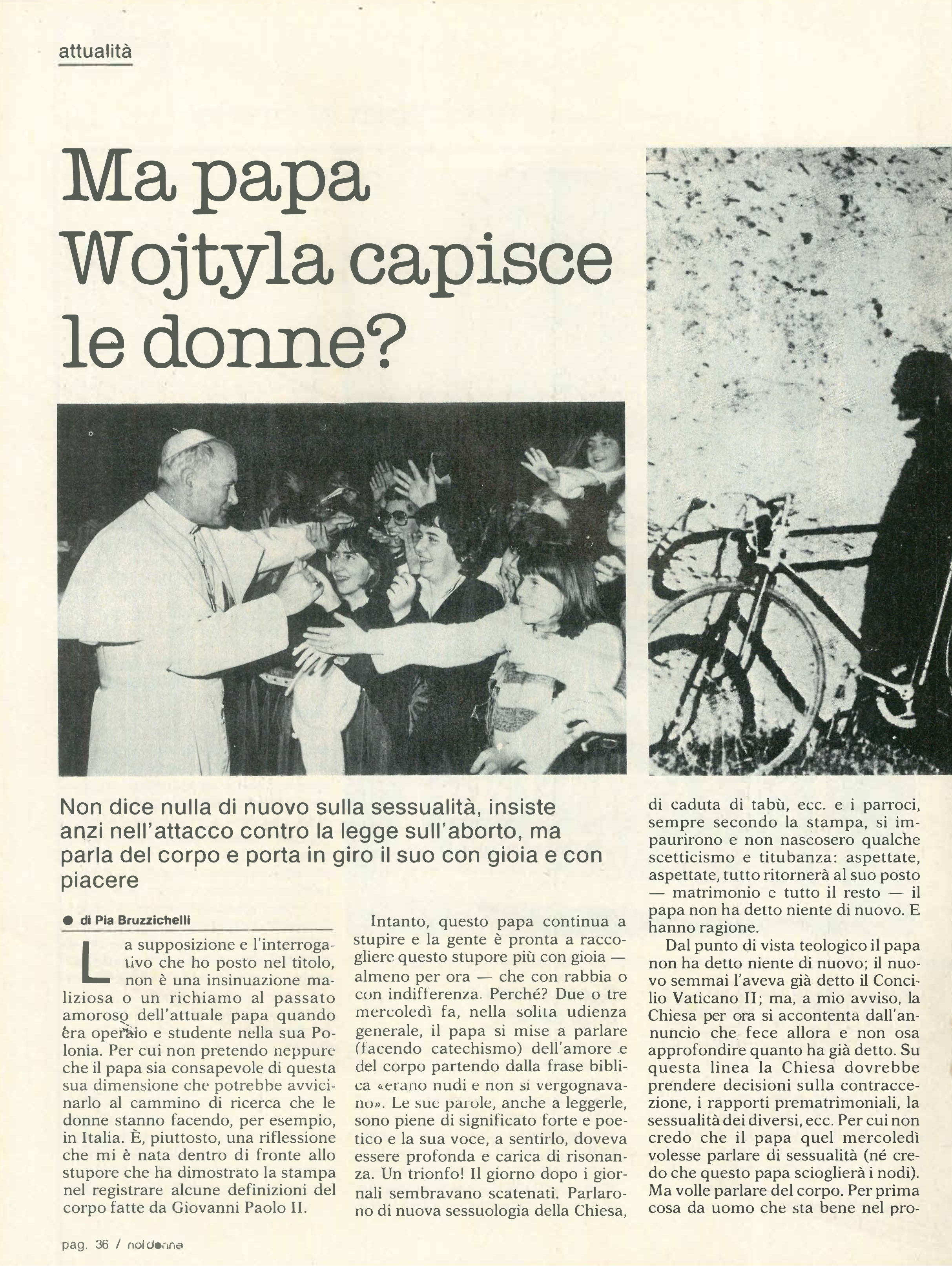 Foto: Vivere donna vivere città