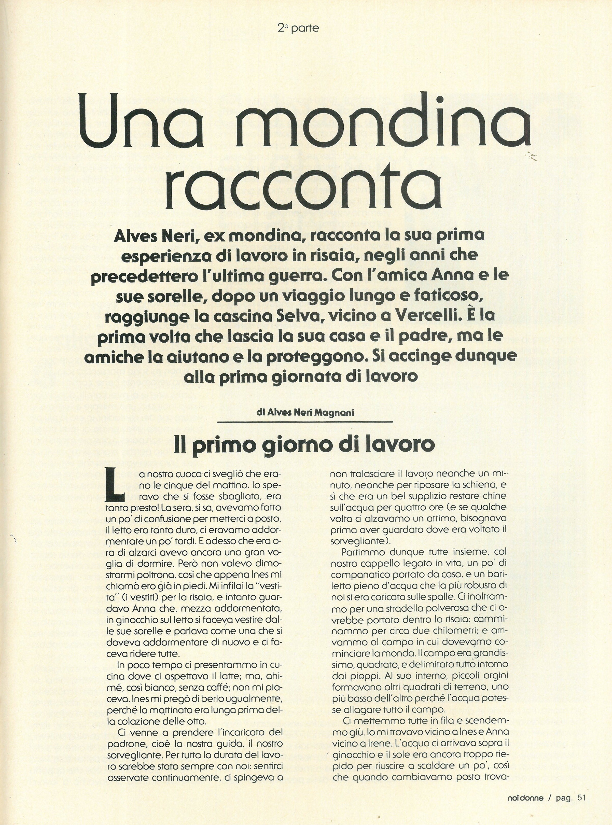 Foto: Vivere donna vivere città