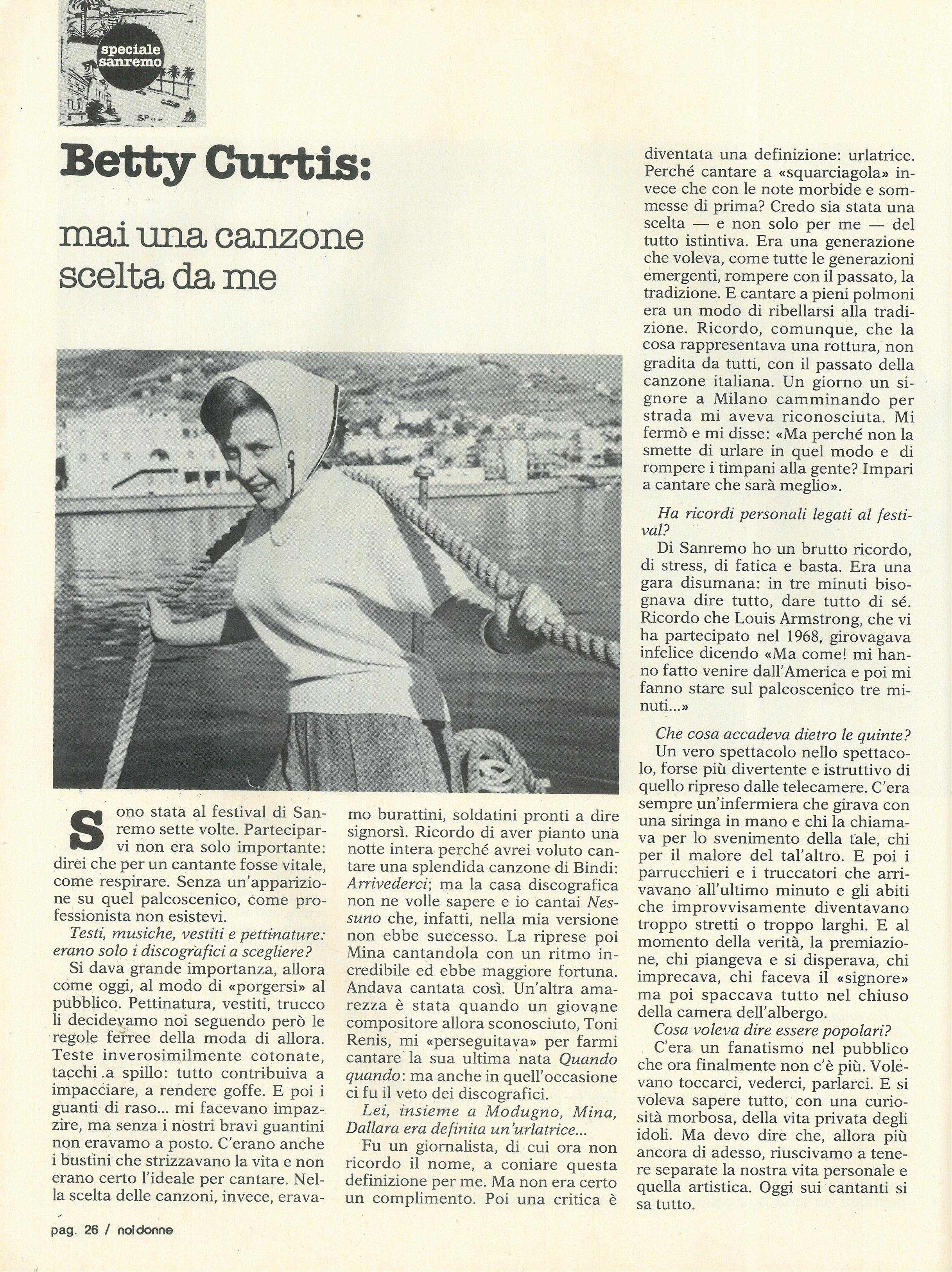 Foto: Sanremo: nessuno mi può giudicare