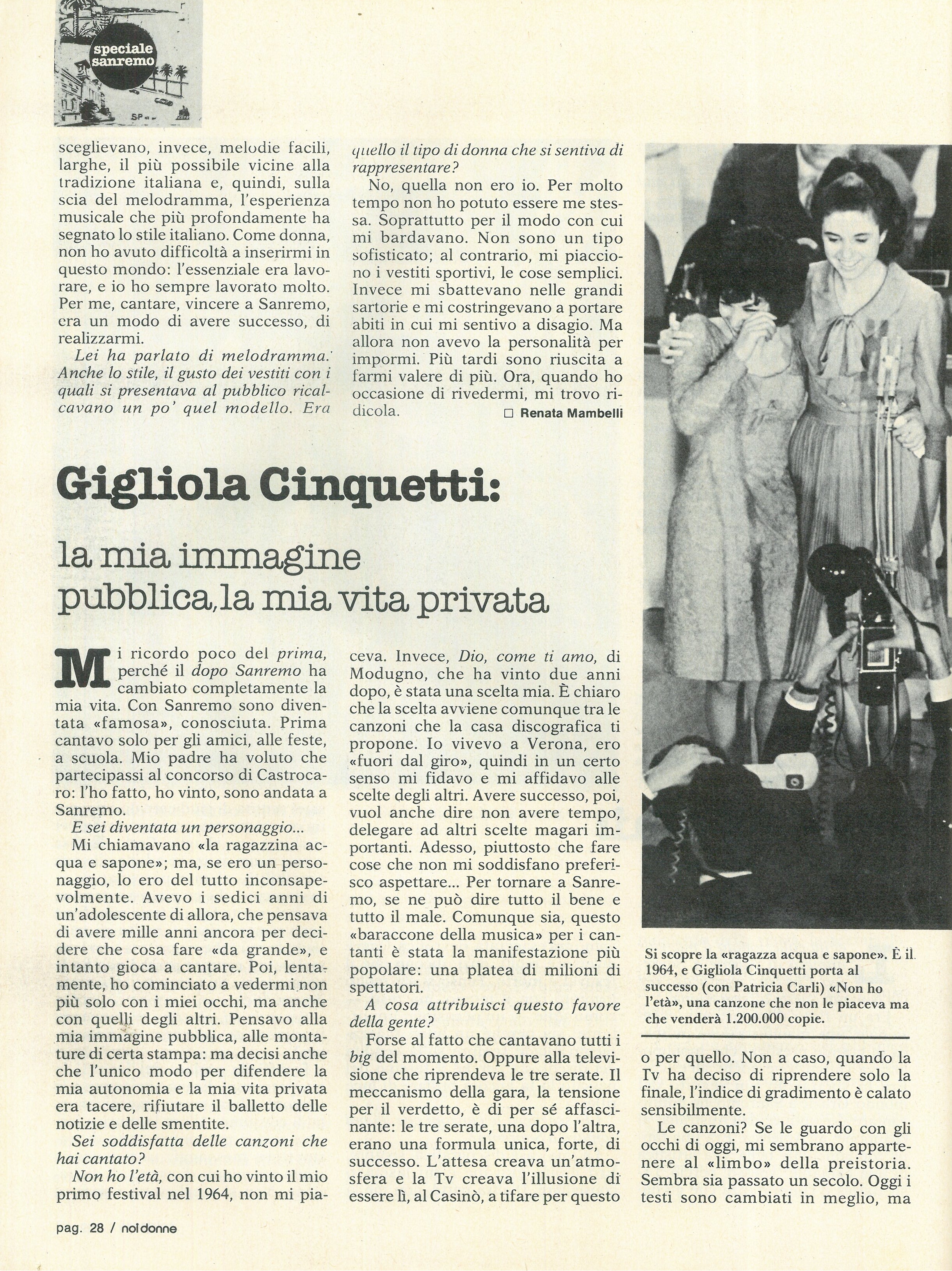 Foto: Sanremo: nessuno mi può giudicare