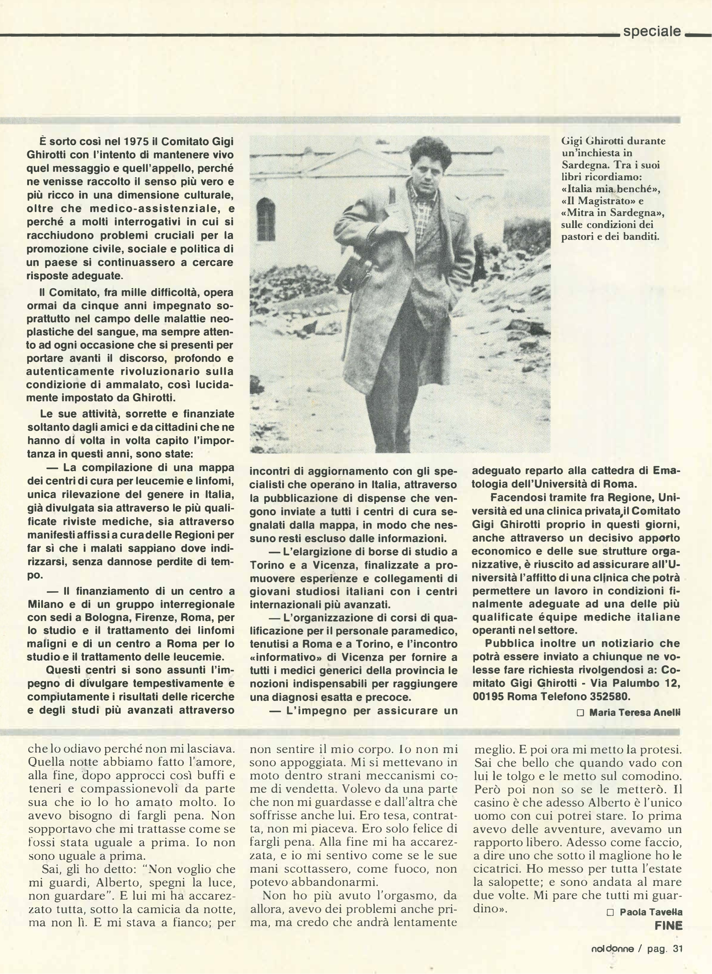 Foto: Cancro chiamiamolo per nome