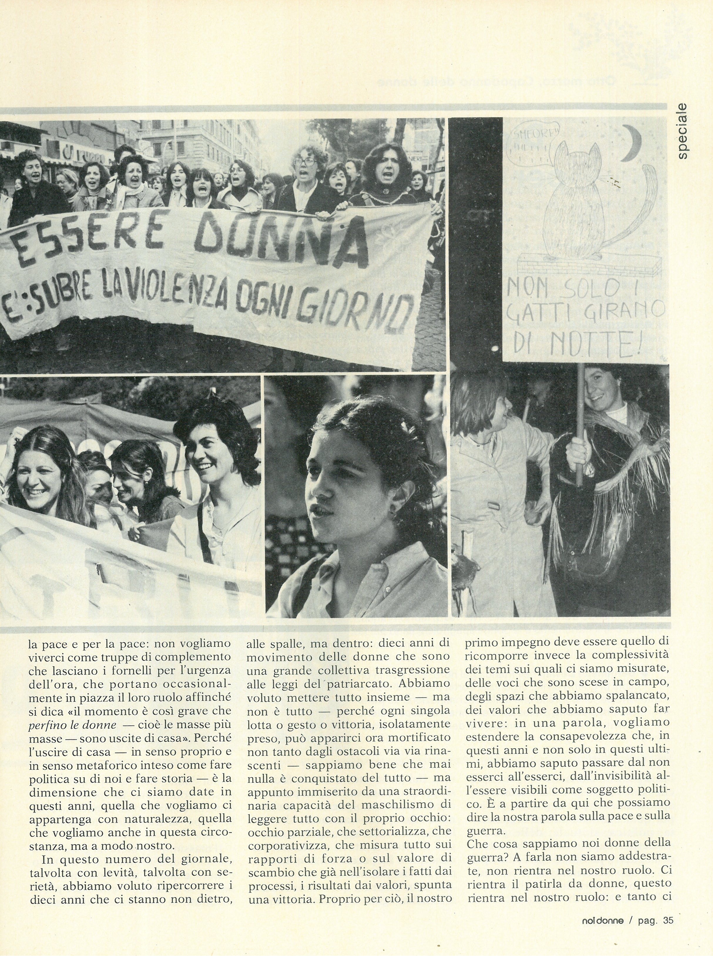 Foto: (nr 10-11) Alla sbarra del tribunale otto marzo