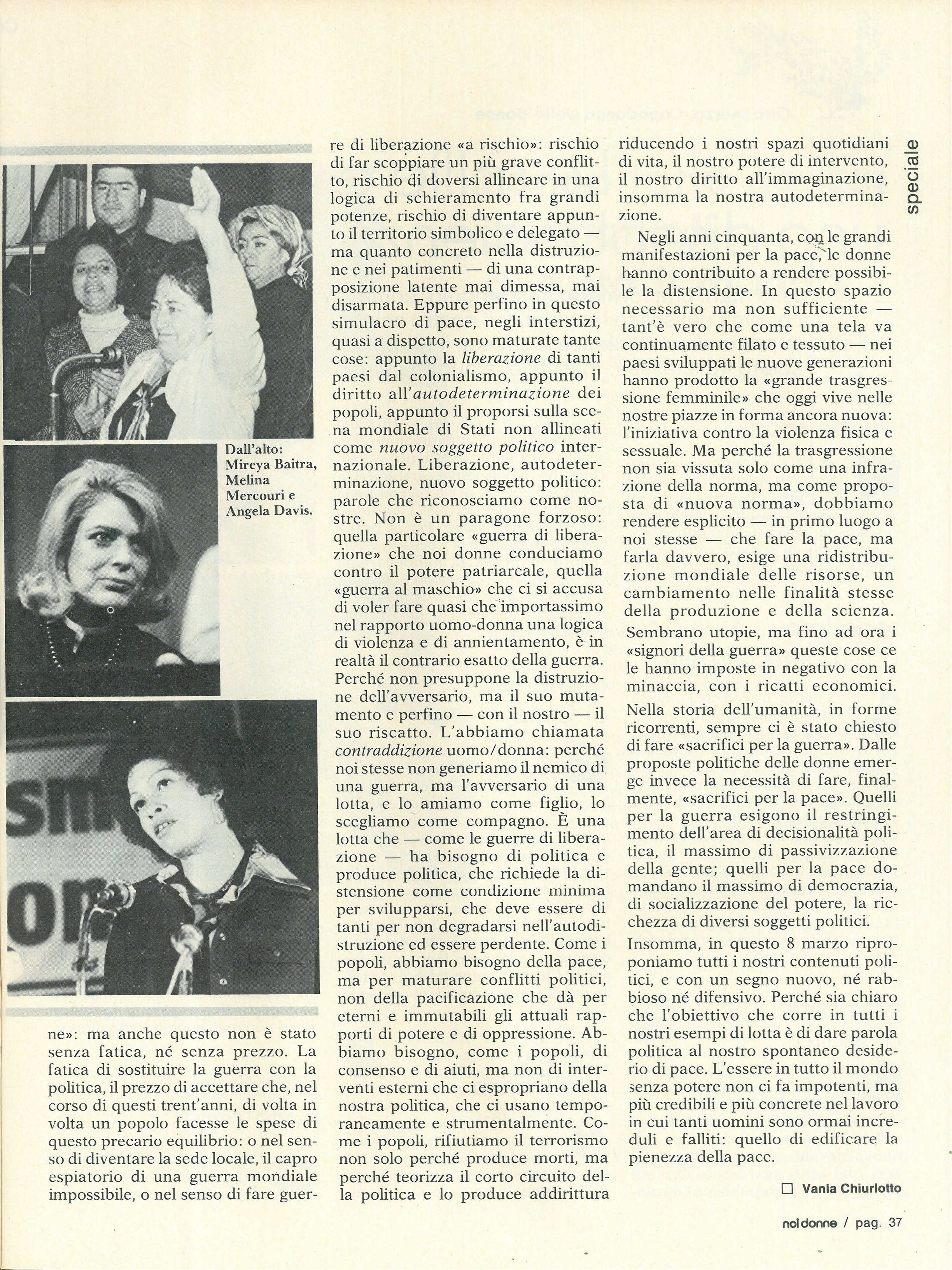 Foto: (nr 10-11) Alla sbarra del tribunale otto marzo