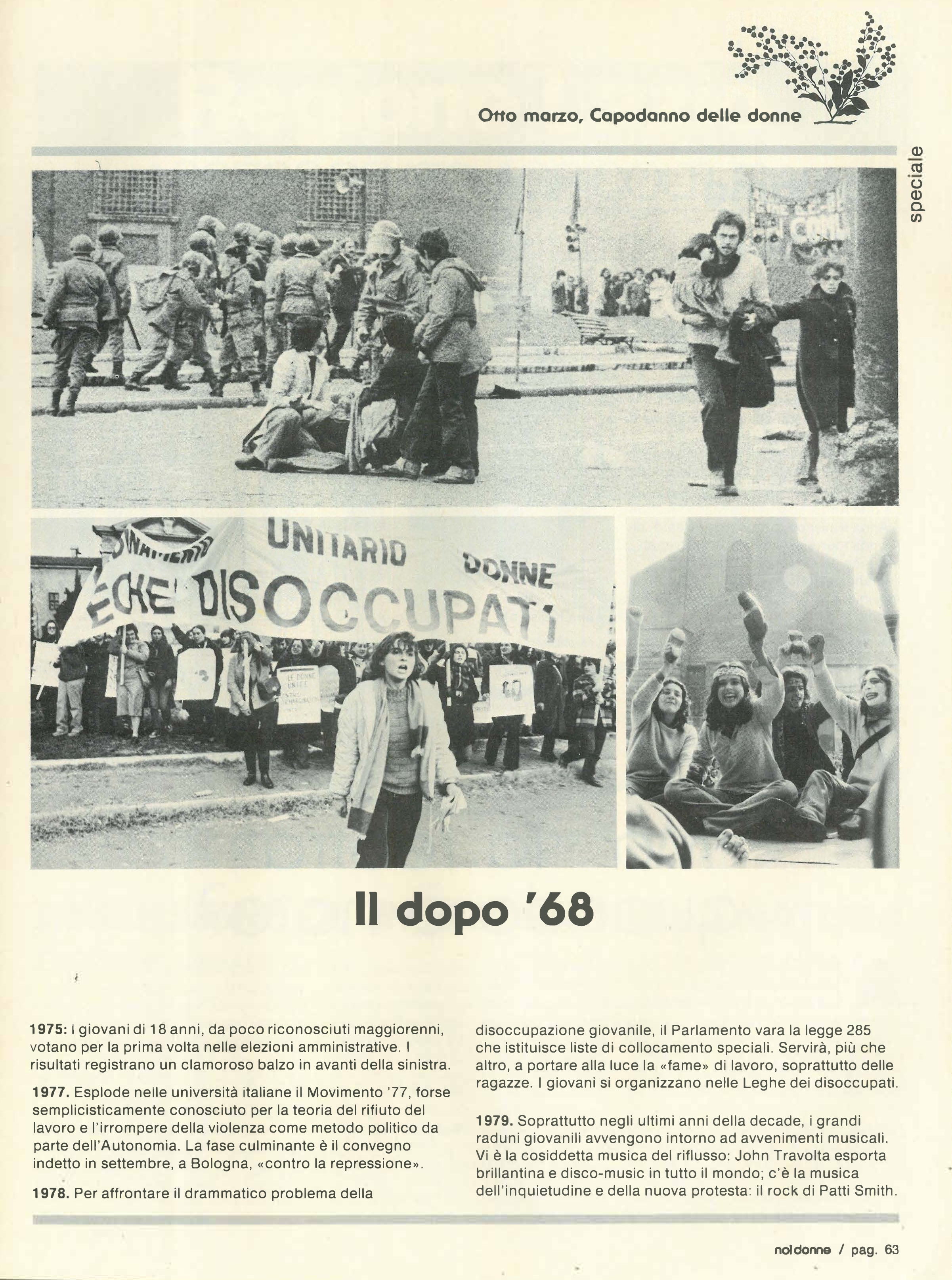 Foto: (nr 10-11) Alla sbarra del tribunale otto marzo