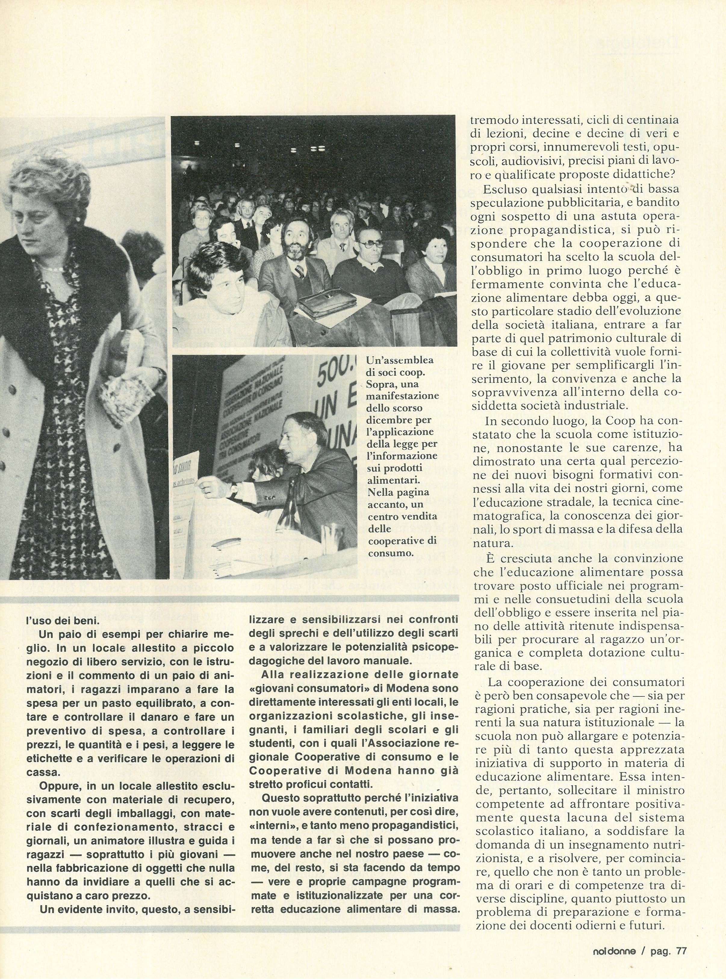 Foto: (nr 10-11) Alla sbarra del tribunale otto marzo