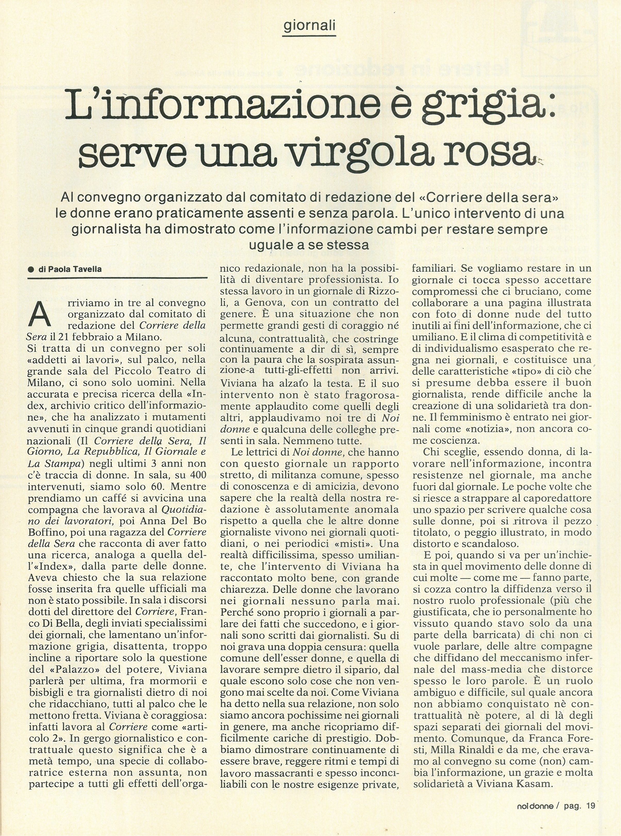 Foto: Otto marzo, il giorno dopo