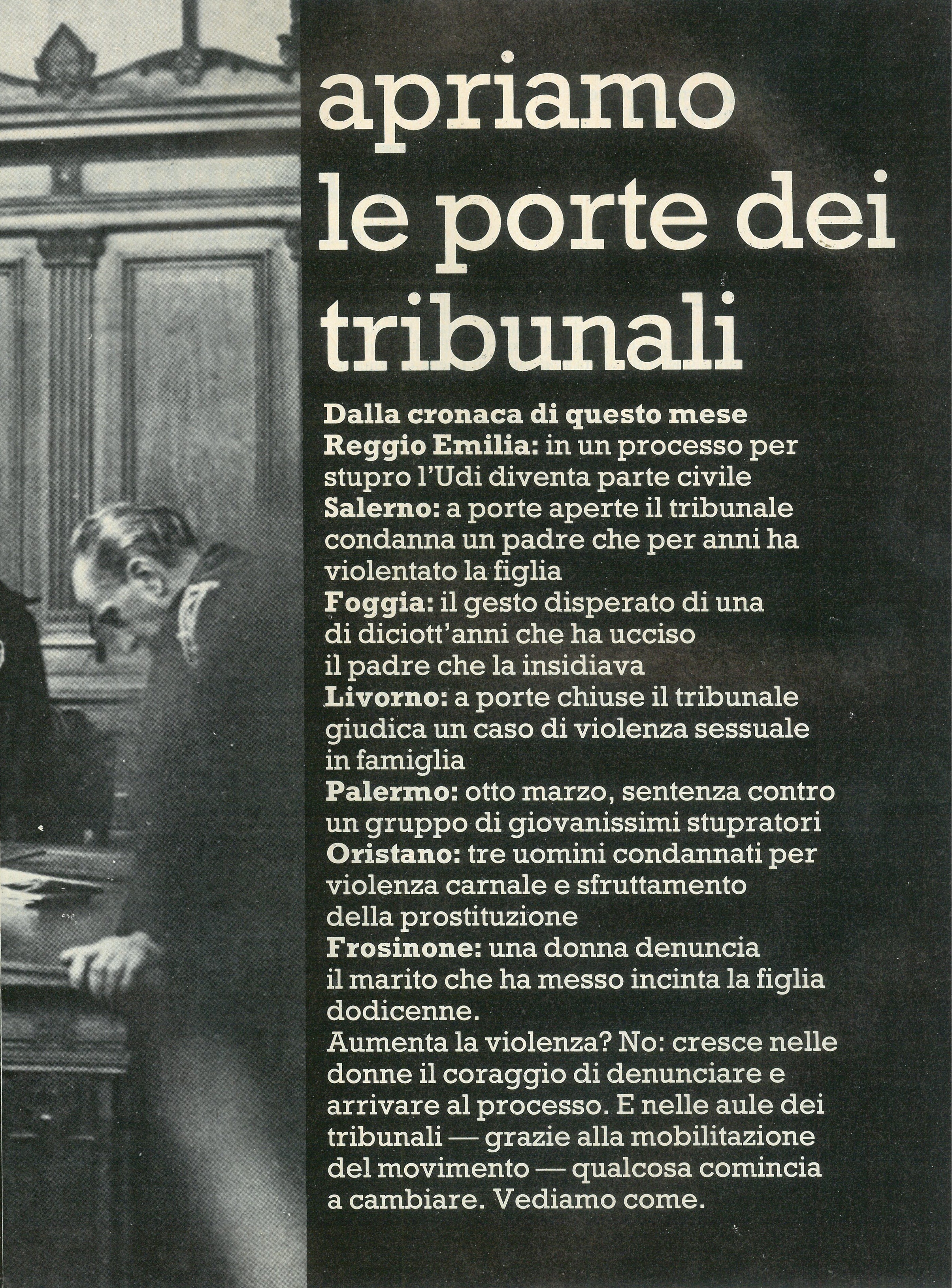 Foto: Otto marzo, il giorno dopo