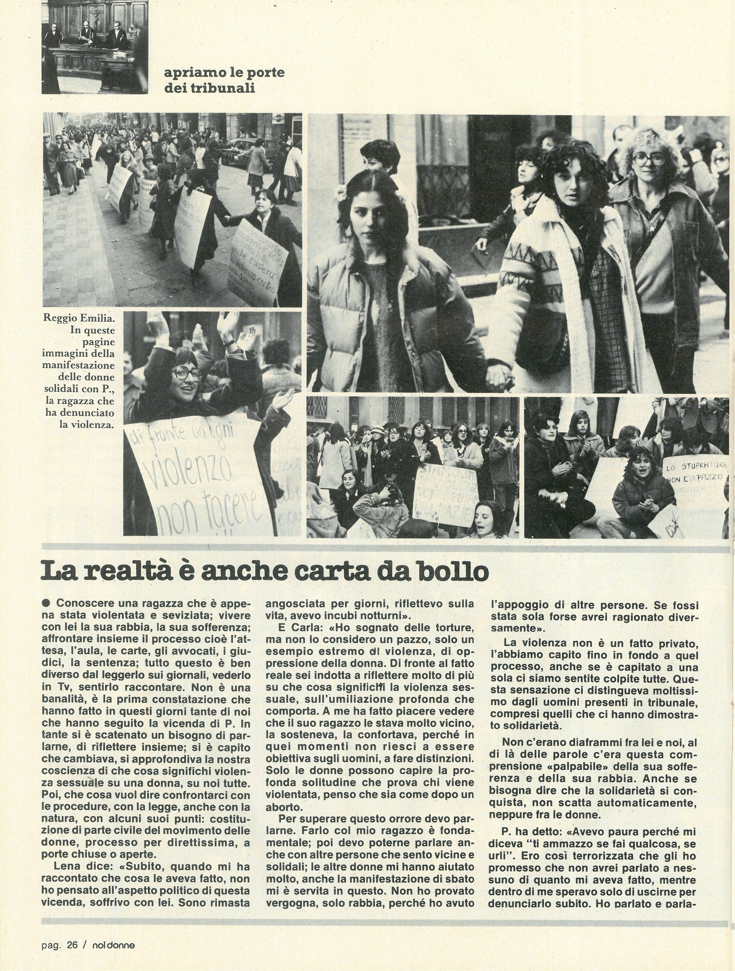 Foto: Otto marzo, il giorno dopo