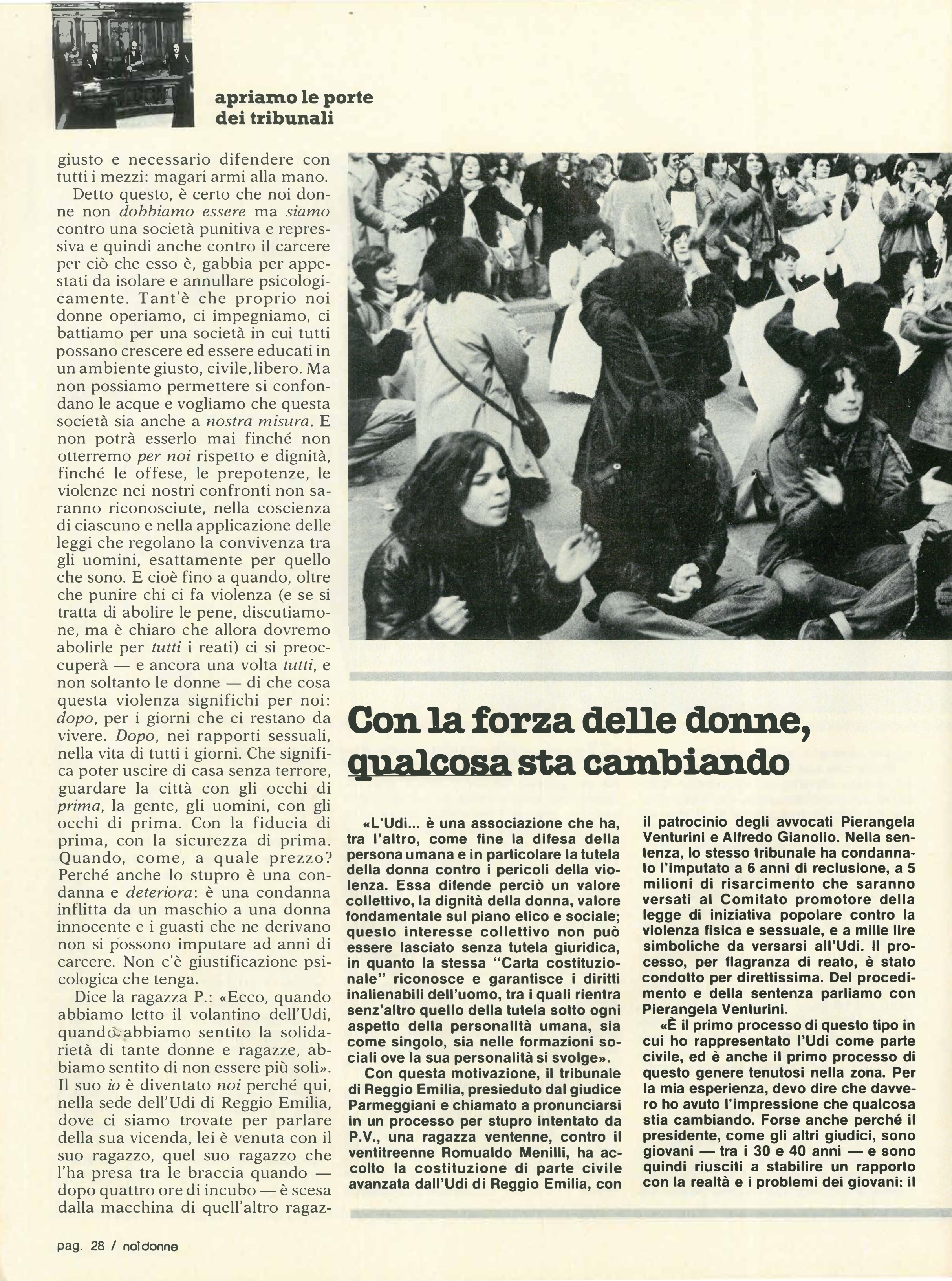 Foto: Otto marzo, il giorno dopo