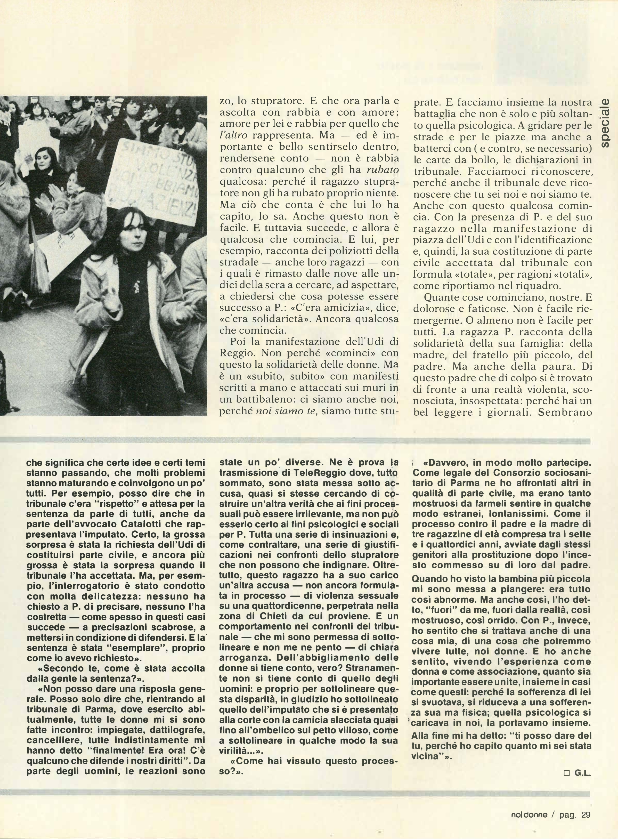 Foto: Otto marzo, il giorno dopo