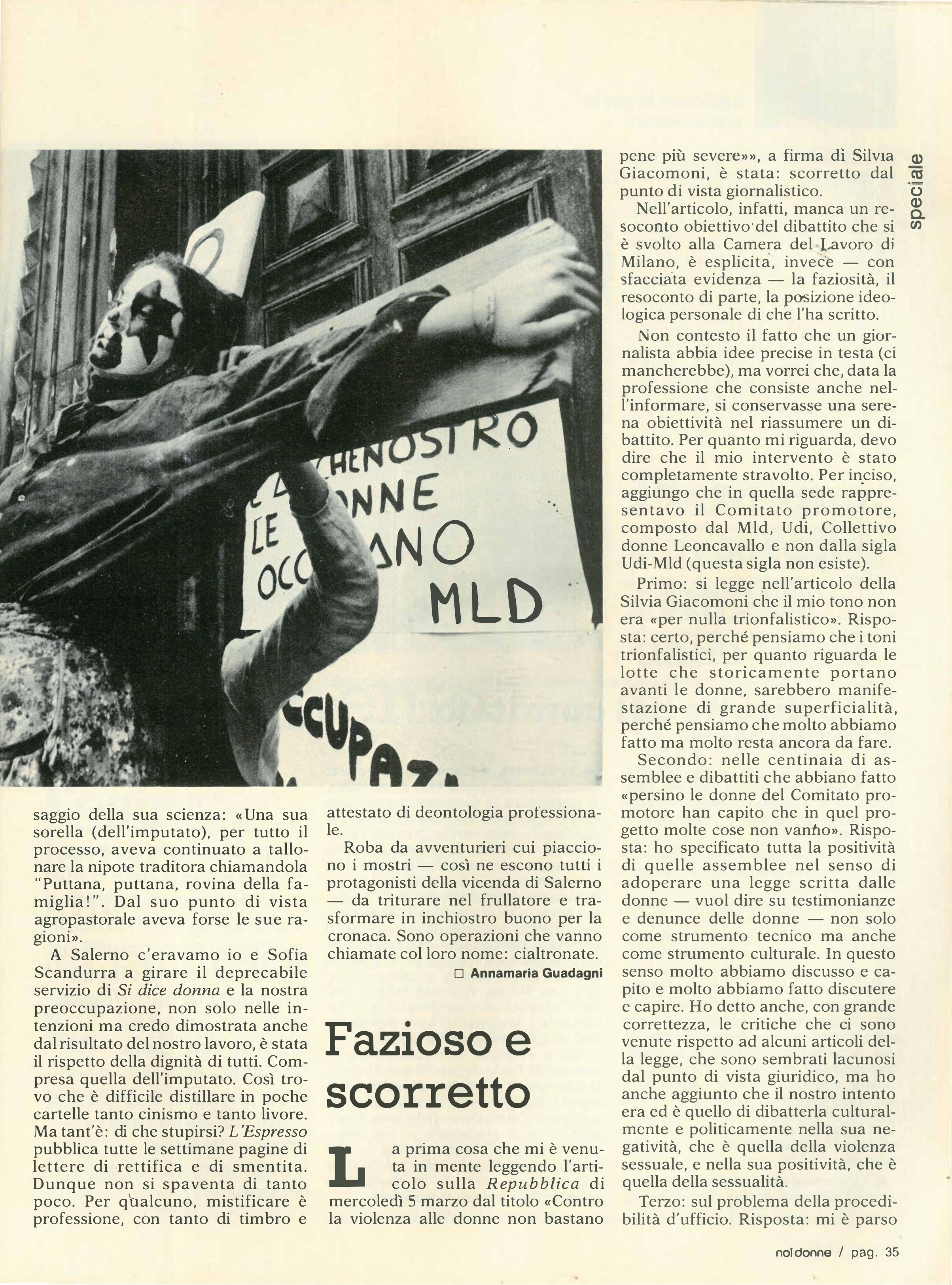 Foto: Otto marzo, il giorno dopo