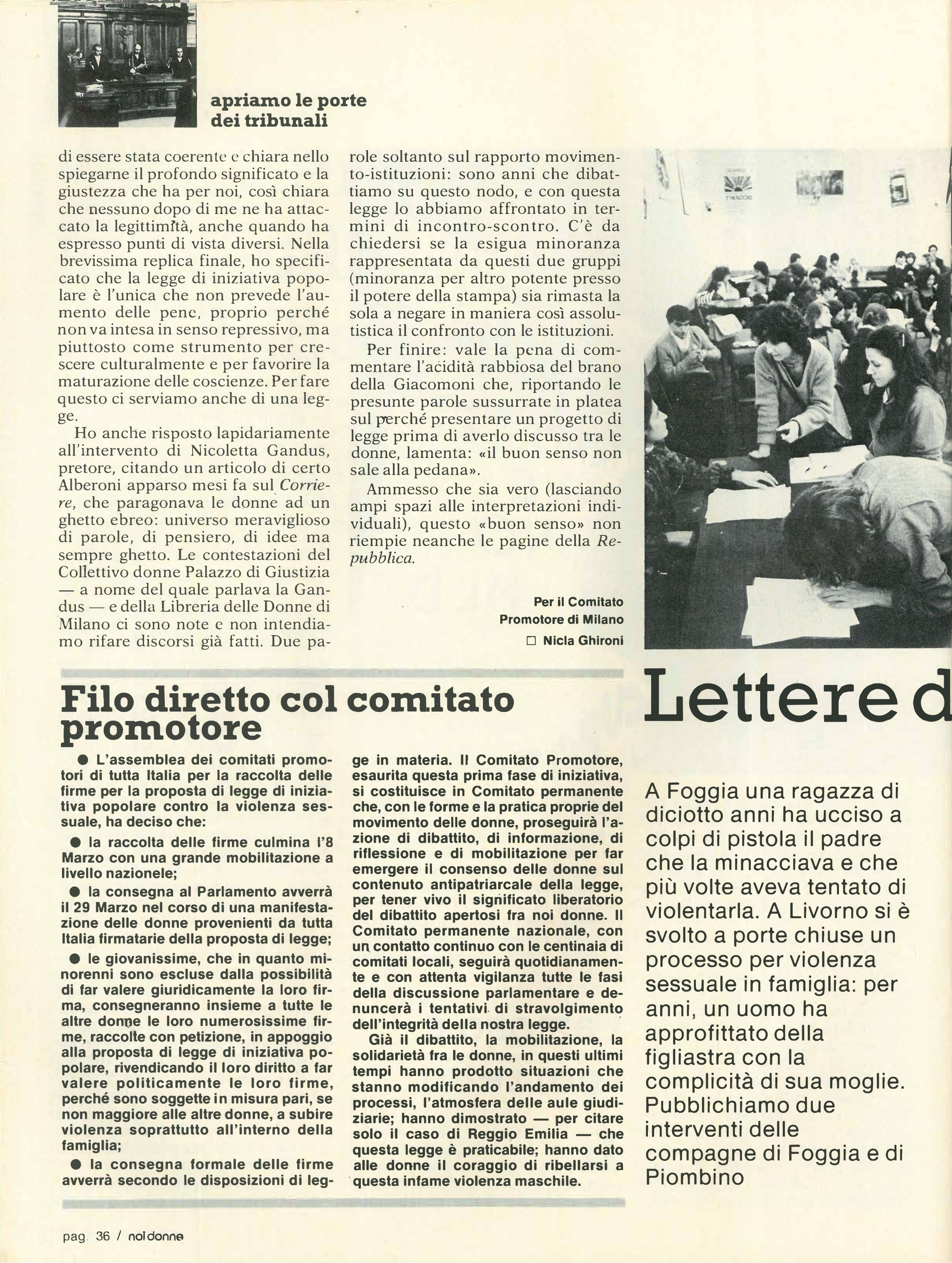 Foto: Otto marzo, il giorno dopo