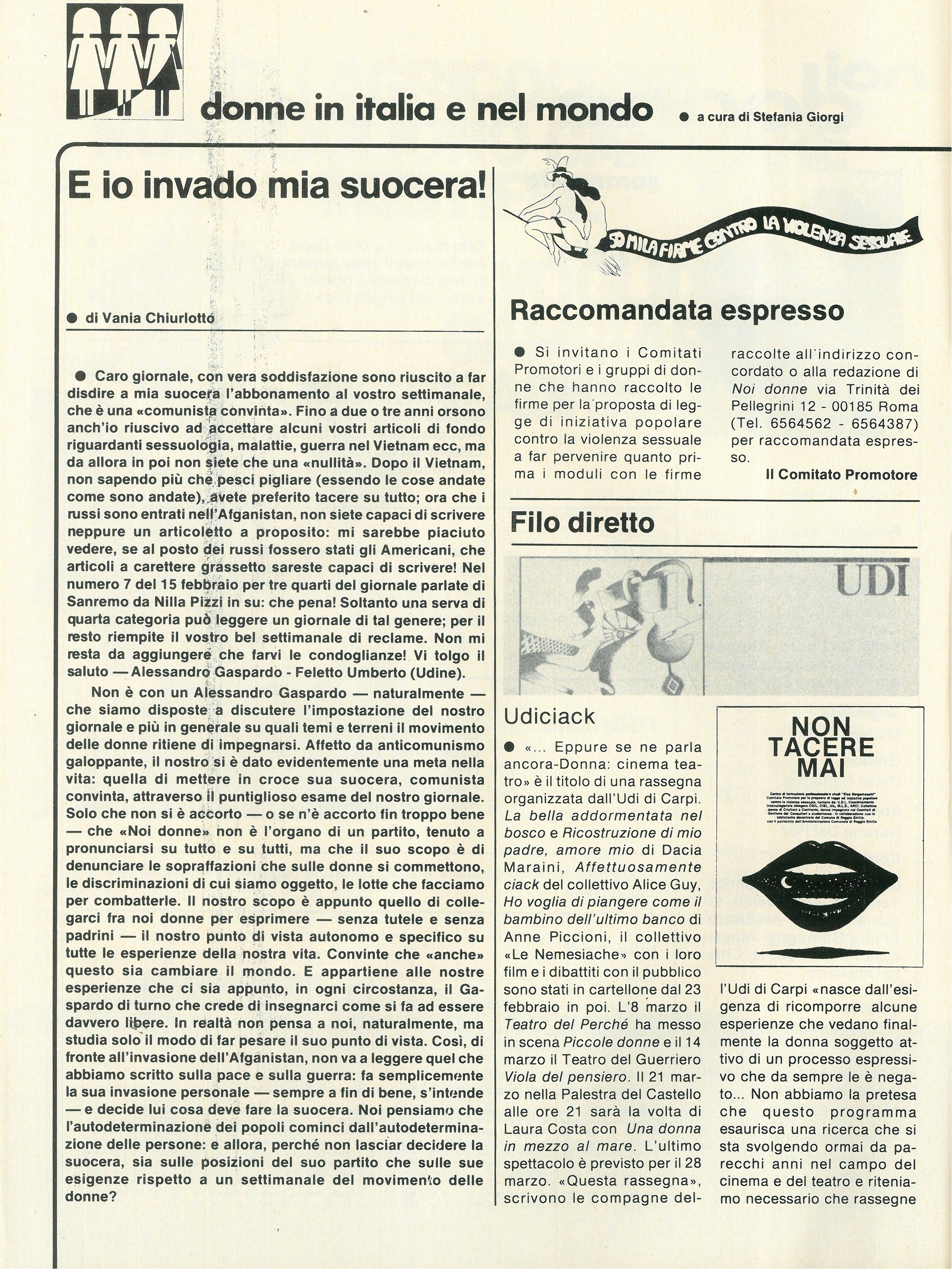 Foto: Otto marzo, il giorno dopo