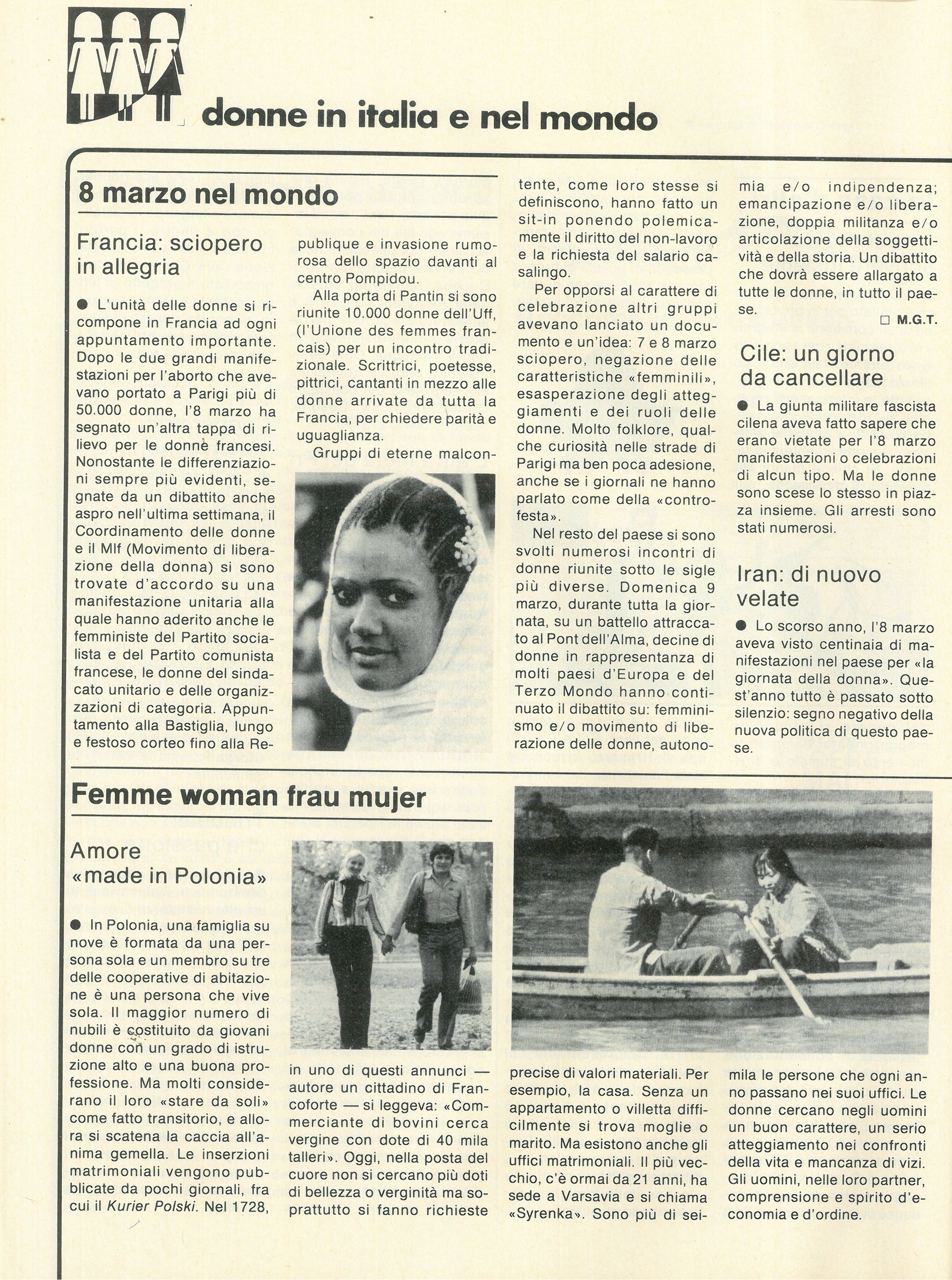 Foto: Otto marzo, il giorno dopo