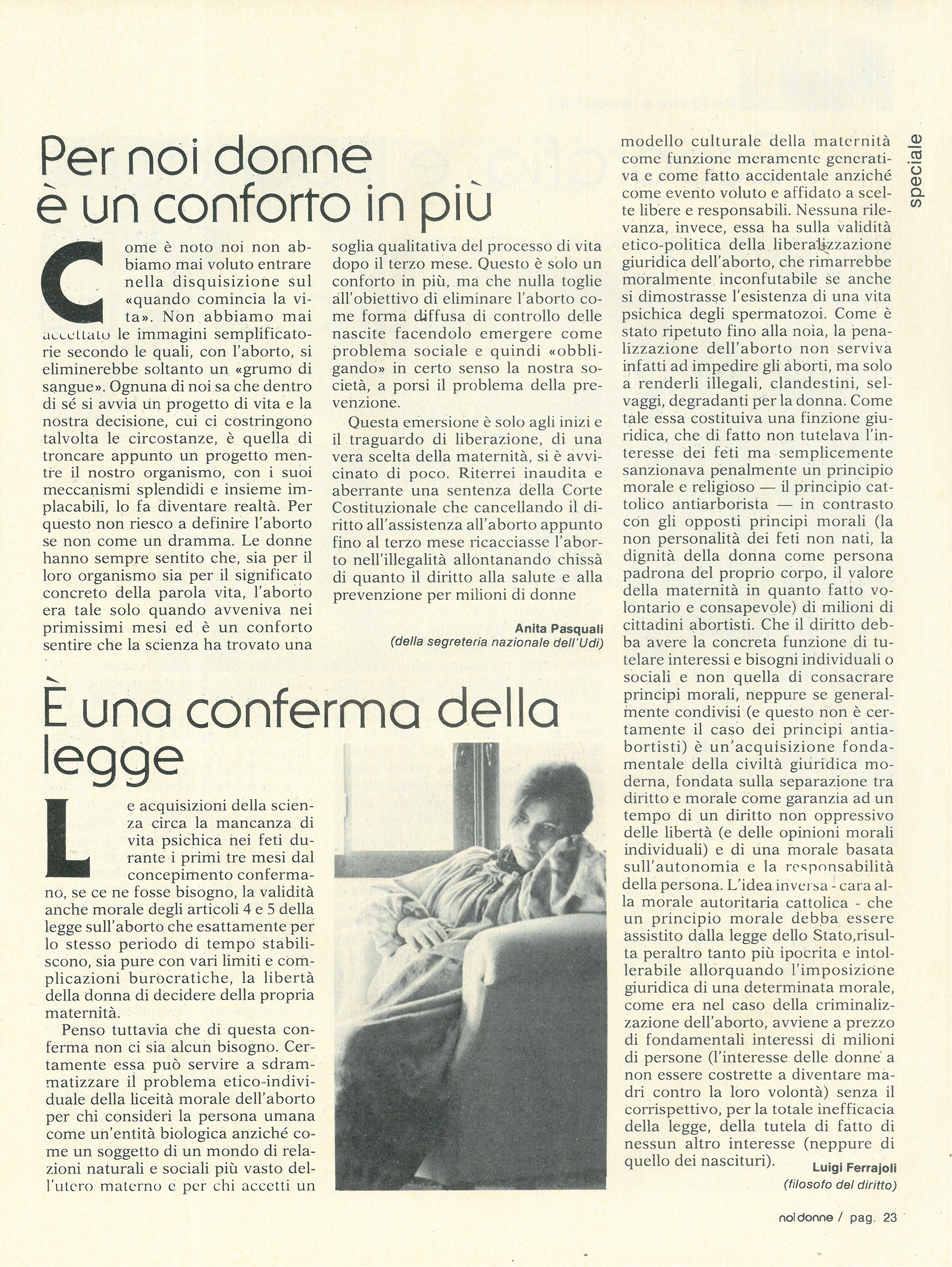 Foto: Tra la vita e la nascita