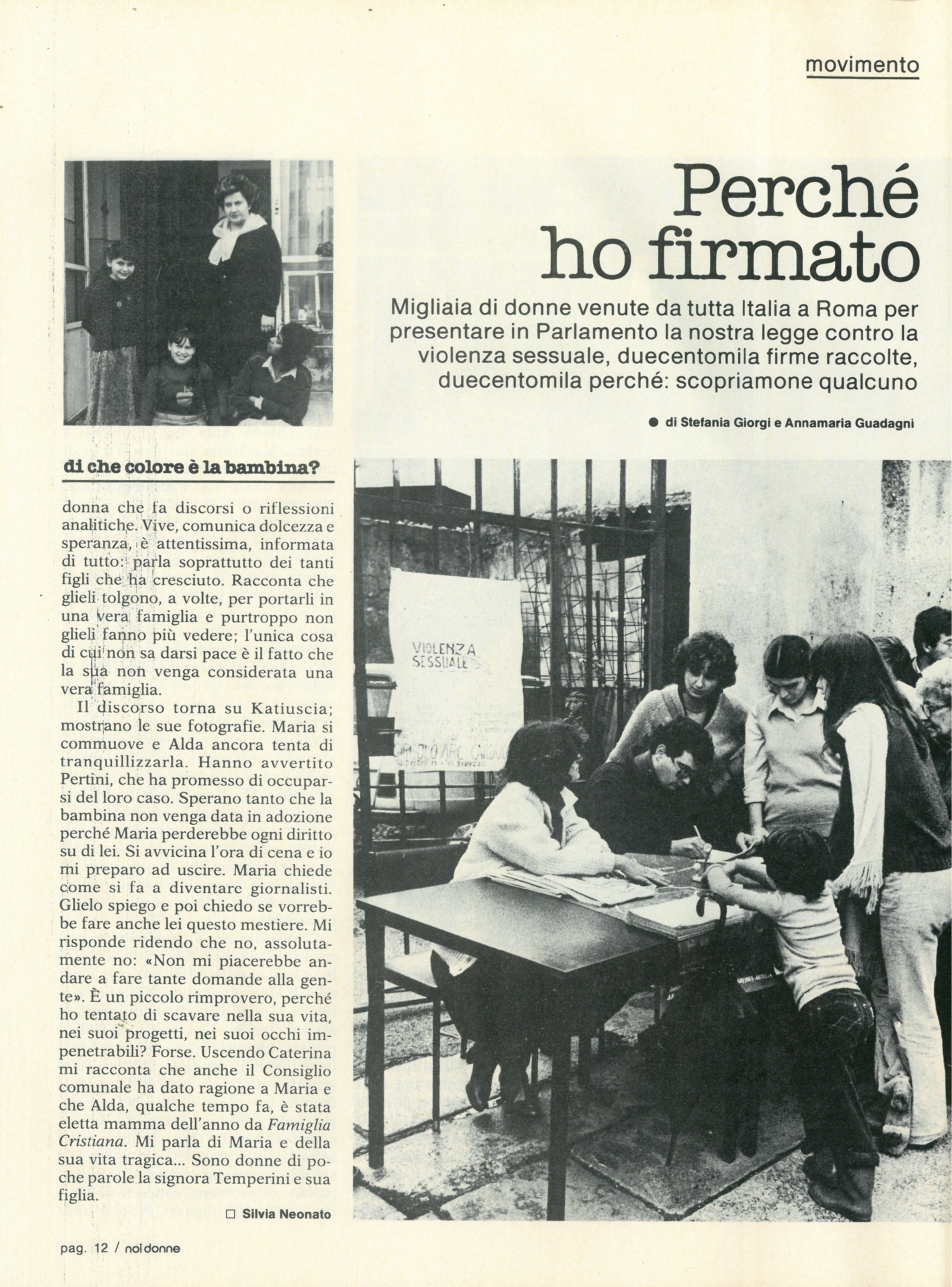 Foto: Genova: vivere da donna vivere in città