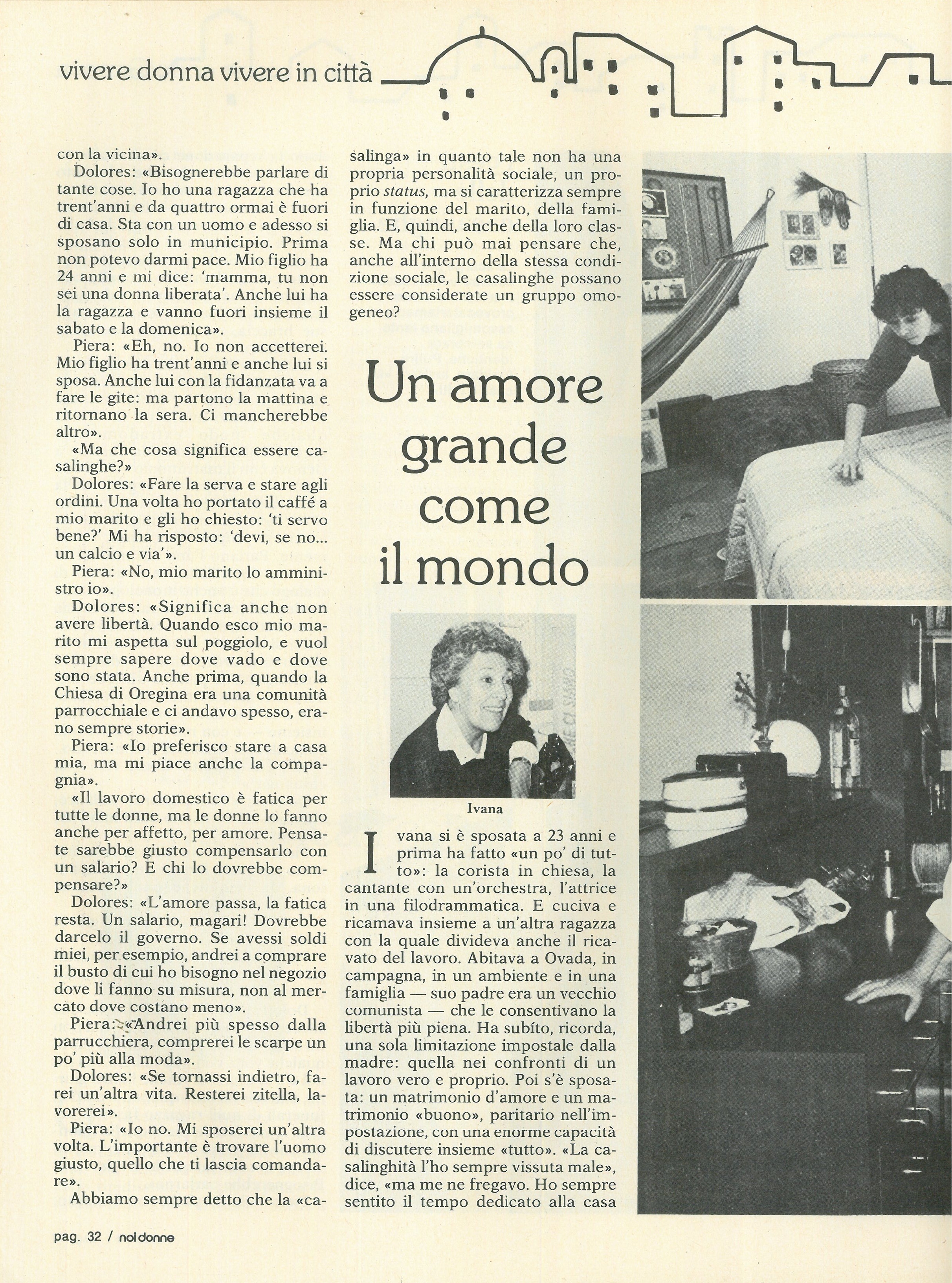 Foto: Genova: vivere da donna vivere in città