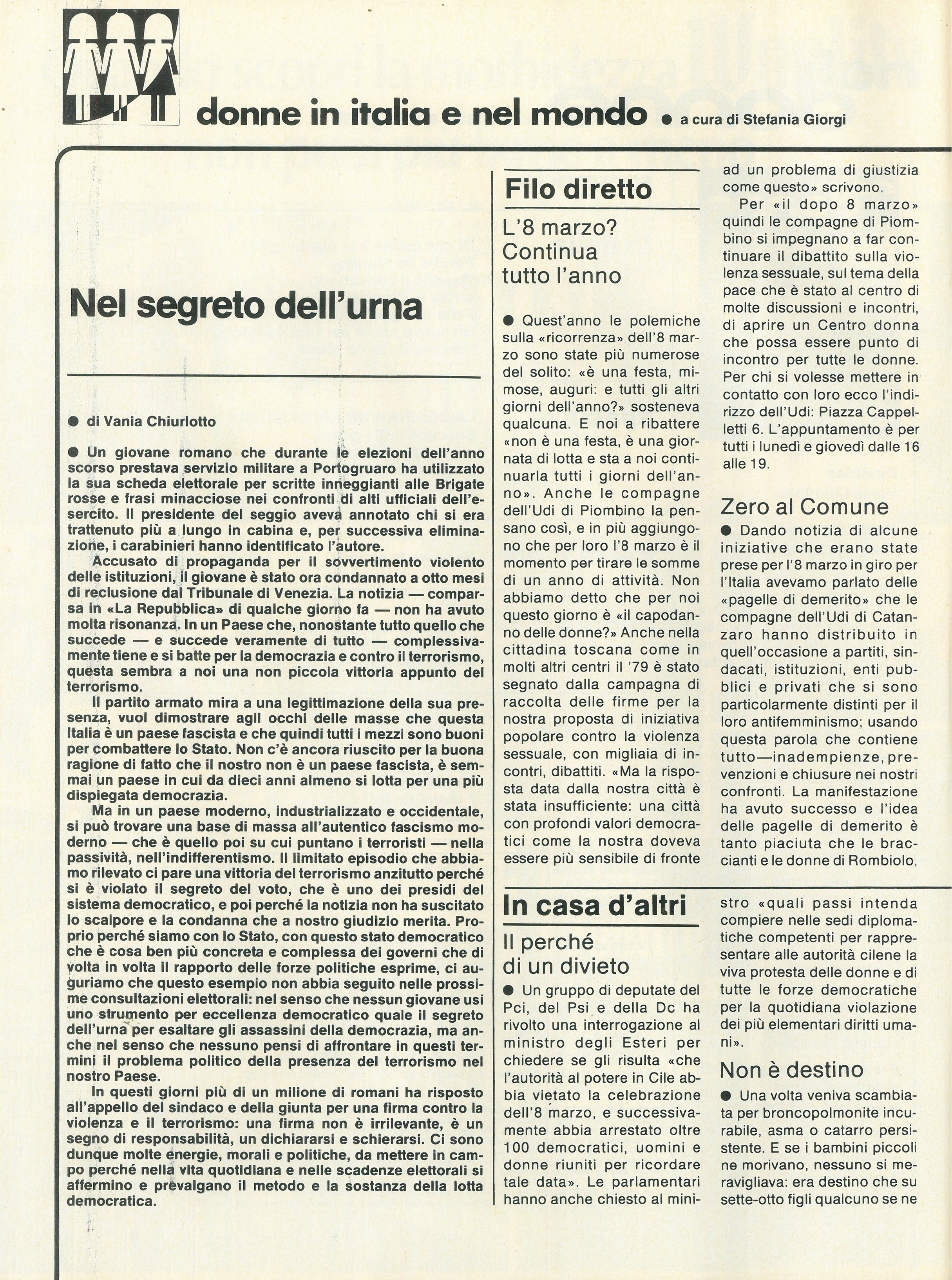 Foto: Genova: vivere da donna vivere in città