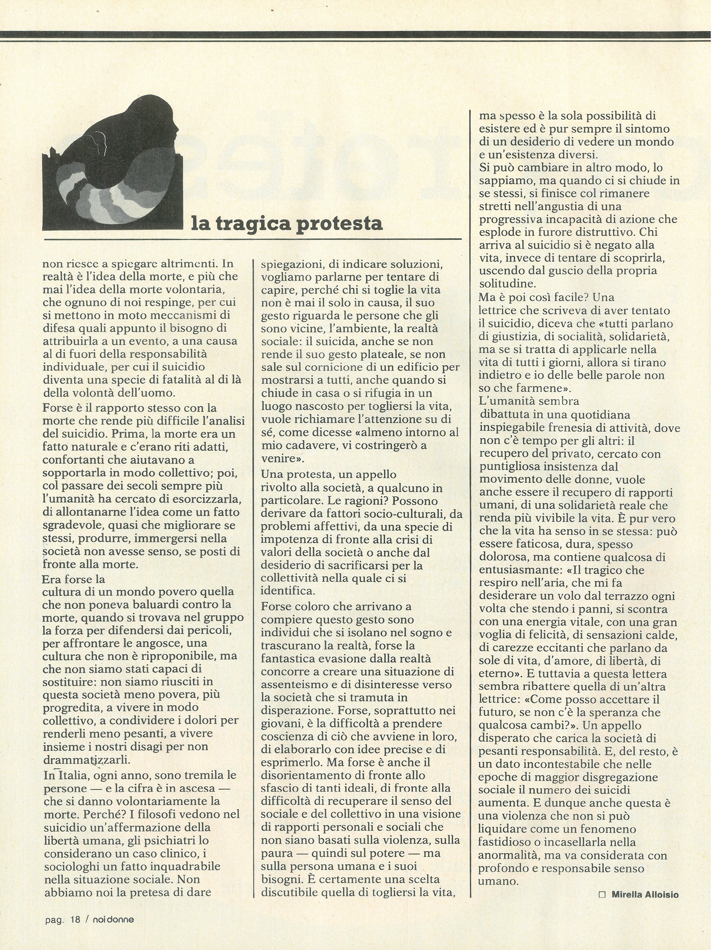 Foto: Suicidio: la tragica protesta