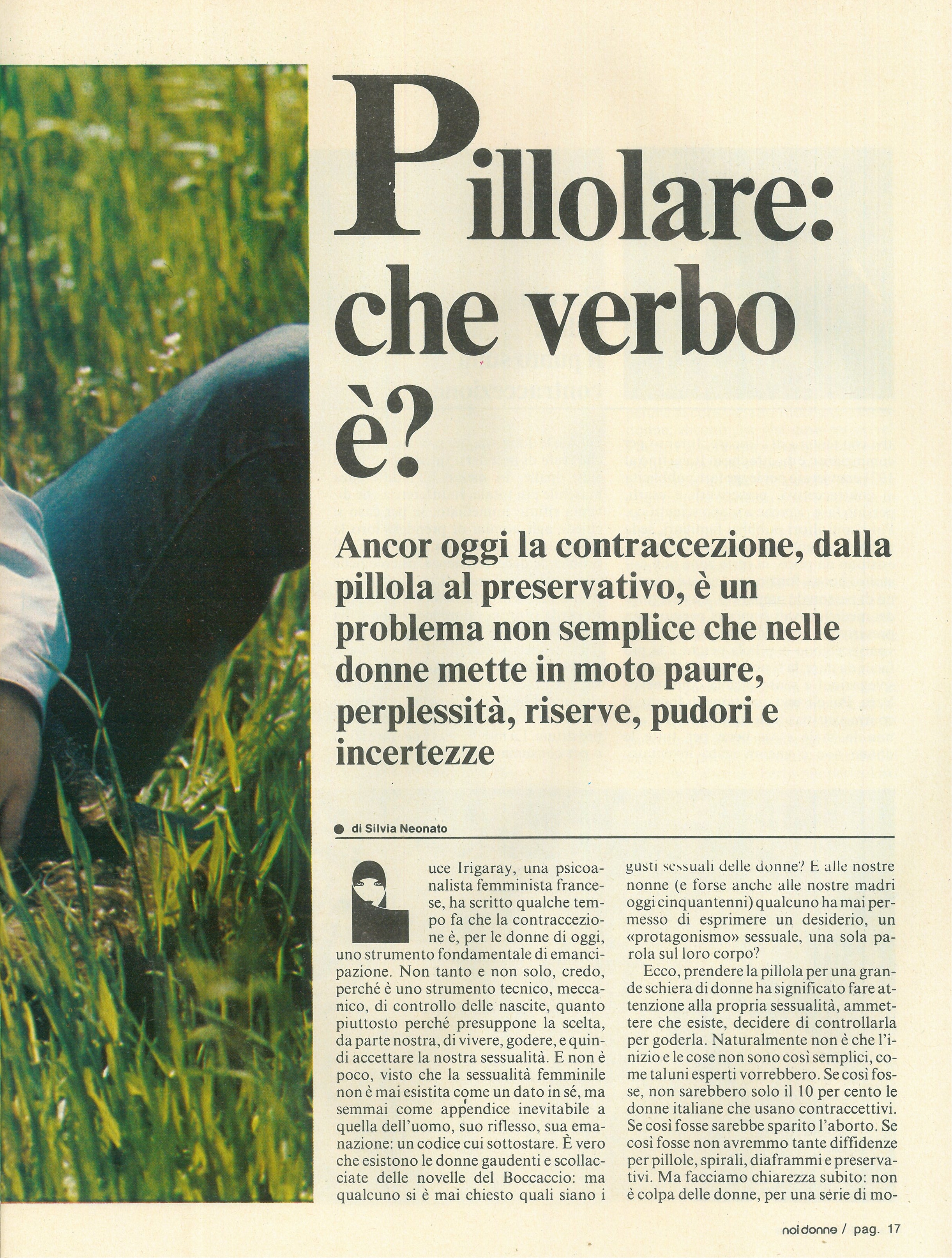 Foto: Il punto sulla contaccezione