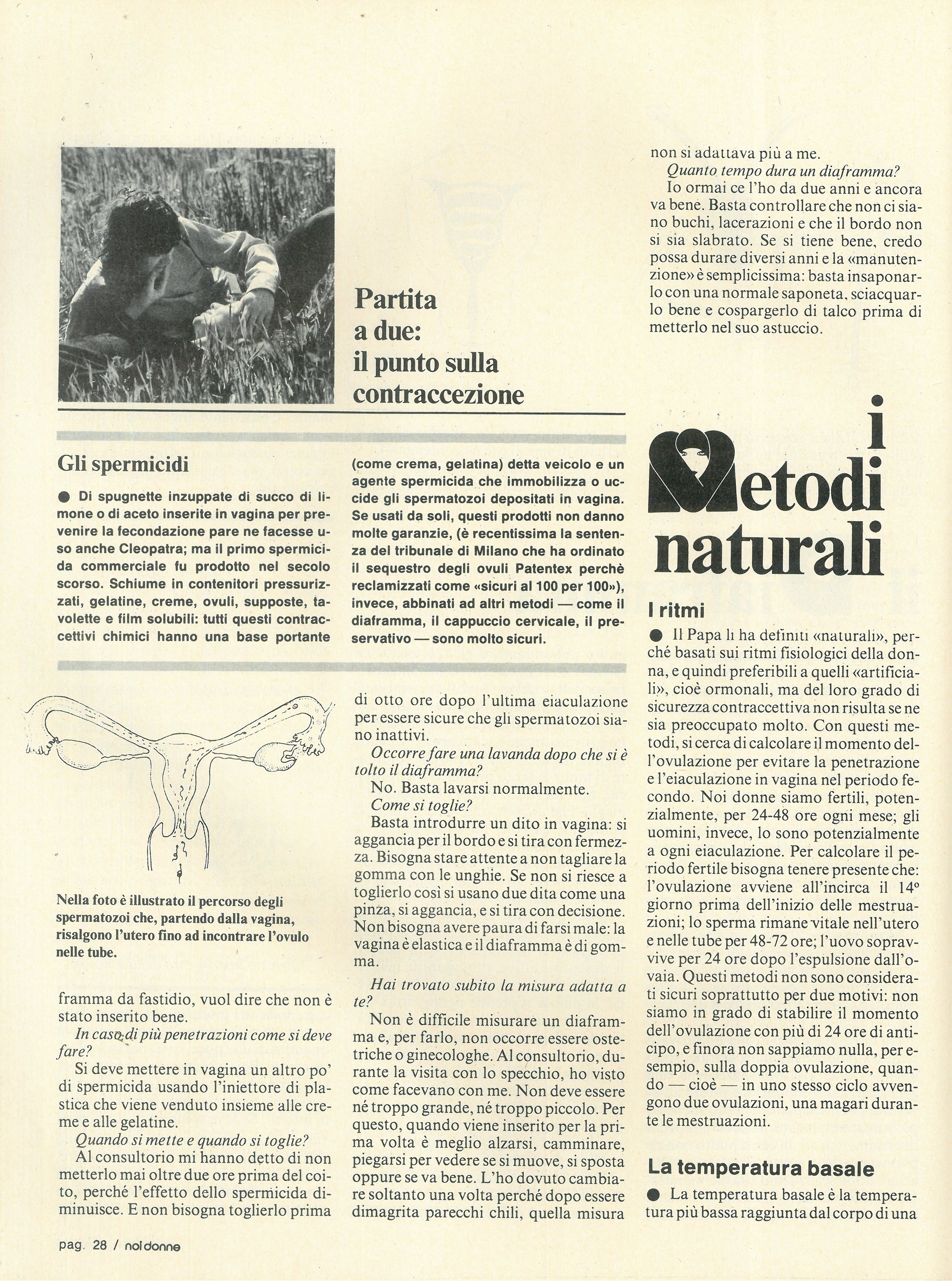 Foto: Il punto sulla contaccezione